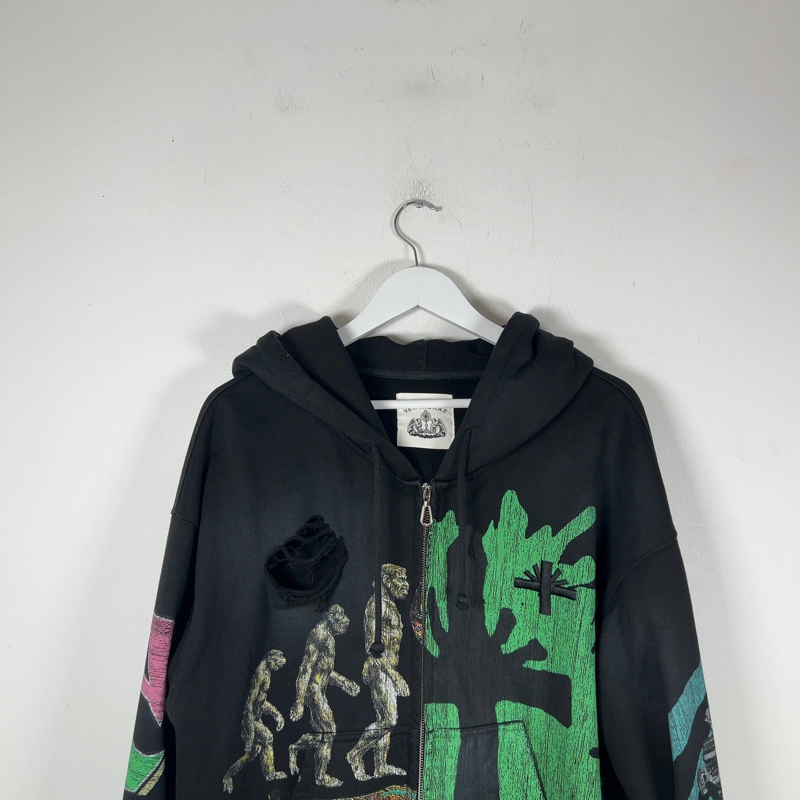 Vertabrae Vertabrae Montage Black Zip Up Hoodie Size US L / EU 52-54 / 3 - 2 Thumbnail