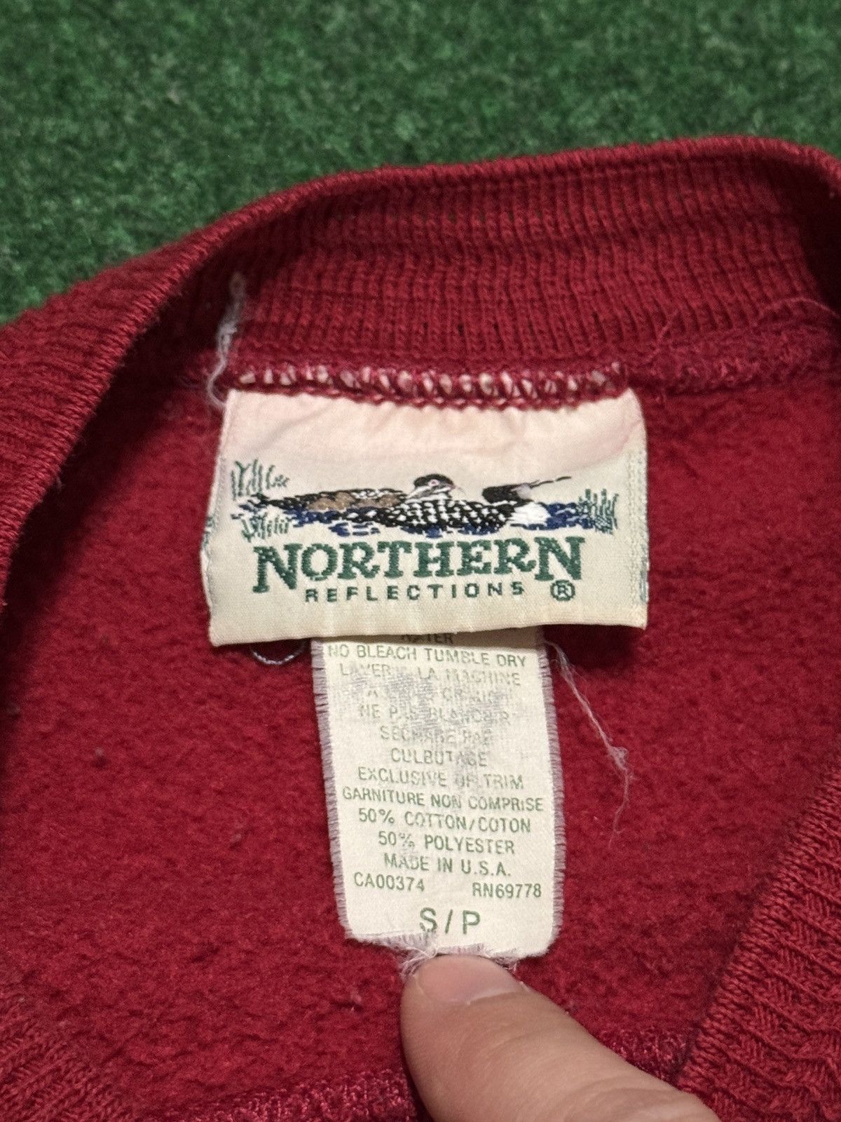 Northern Reflections Northern Reflections Pullover XS/S Vintage 90s Sweatshirt Size S / US 4 / IT 40 - 3 Thumbnail