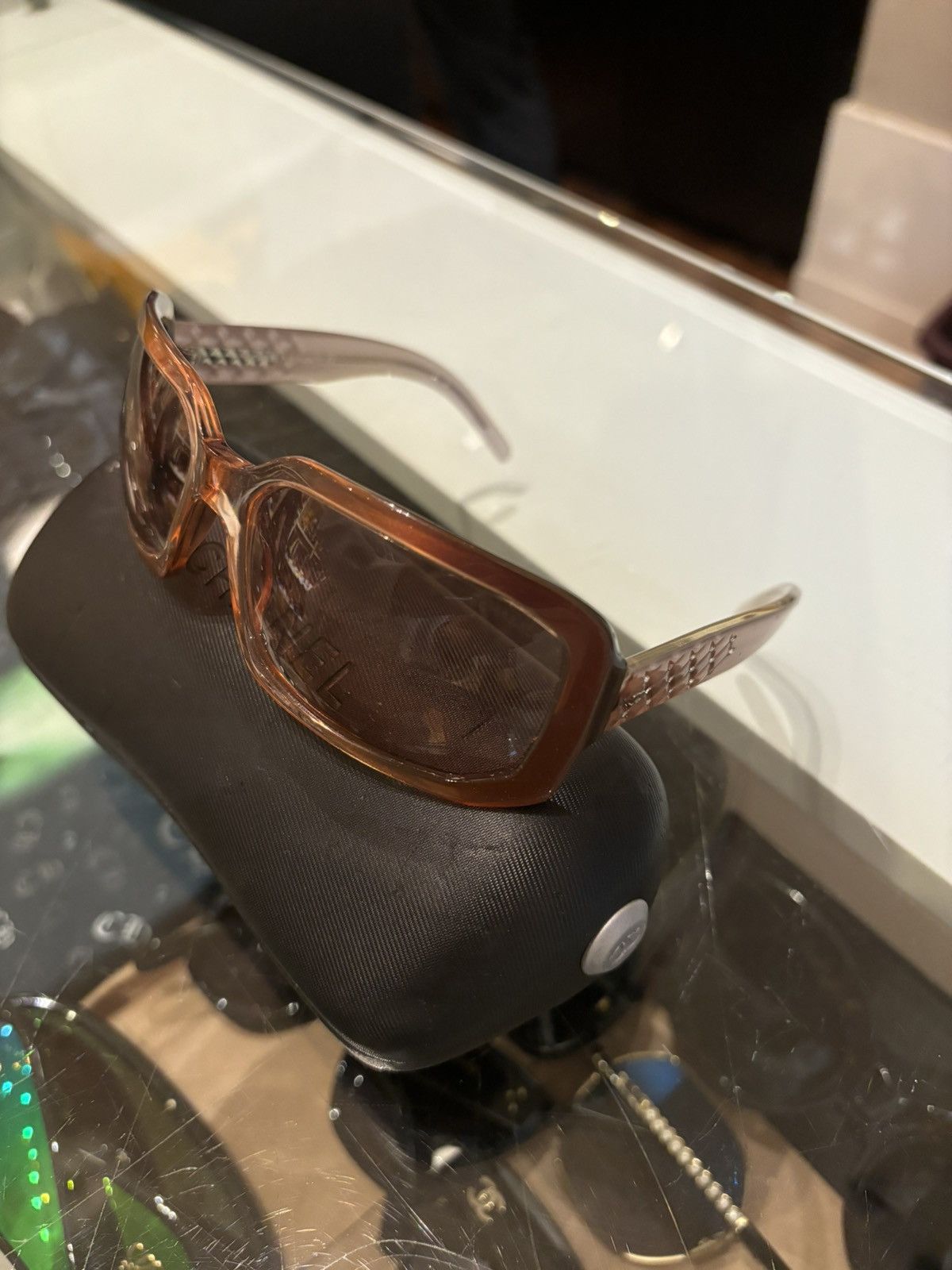 Chanel Chanel Swarovski Crystal Glasses Size ONE SIZE - 3 Thumbnail