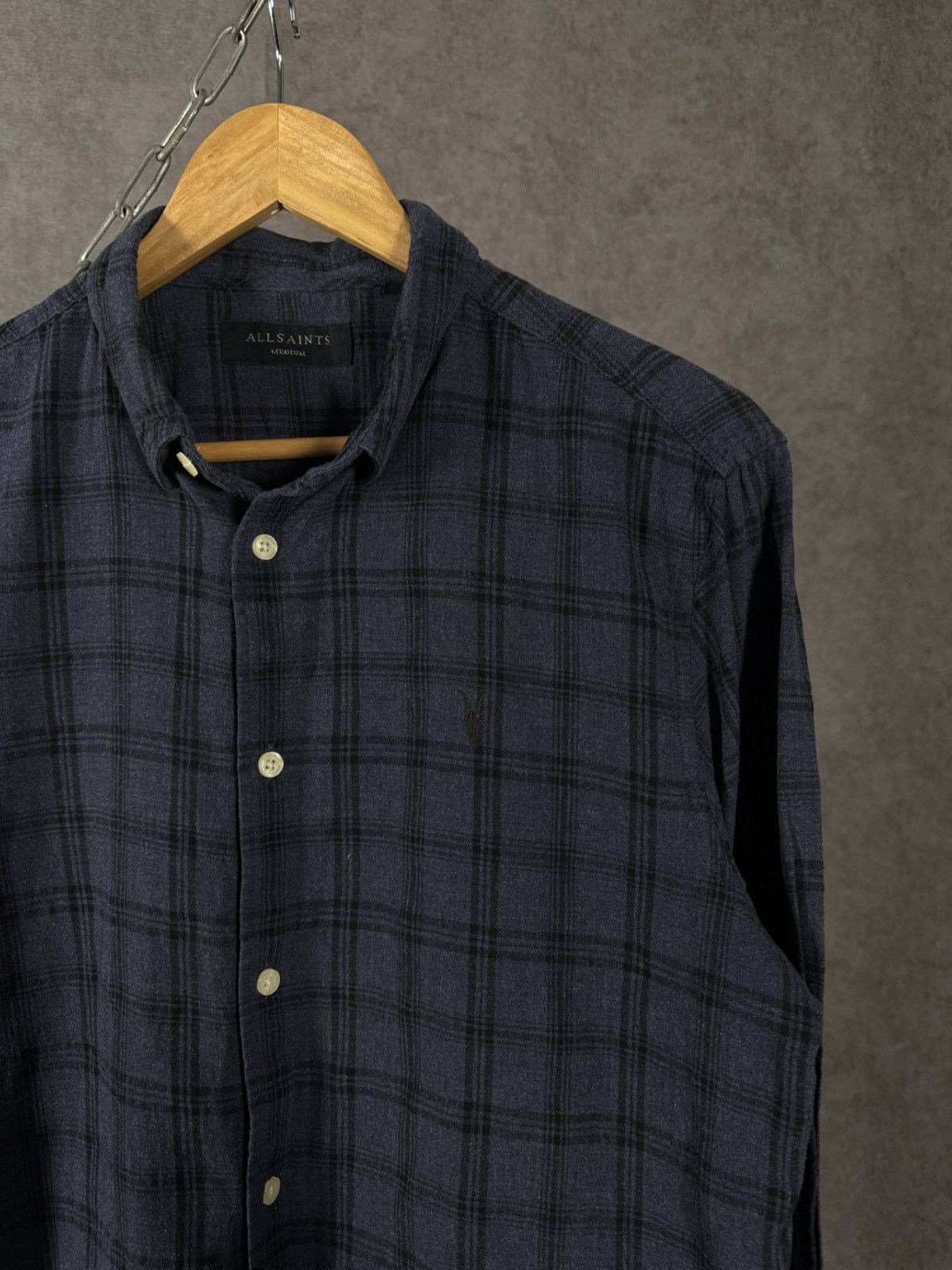 Allsaints Allsaints designer logo shirt Size US M / EU 48-50 / 2 - 2 Thumbnail