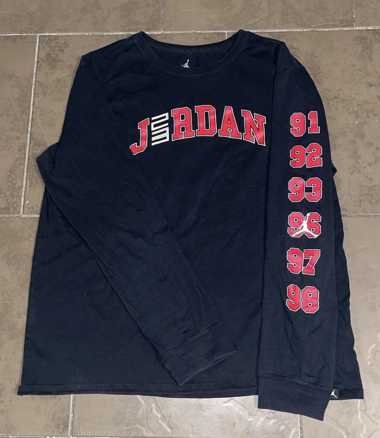 Jordan Brand Jordan 23 Long-Sleeve T-Shirt Size US XL / EU 56 / 4 - 1 Thumbnail