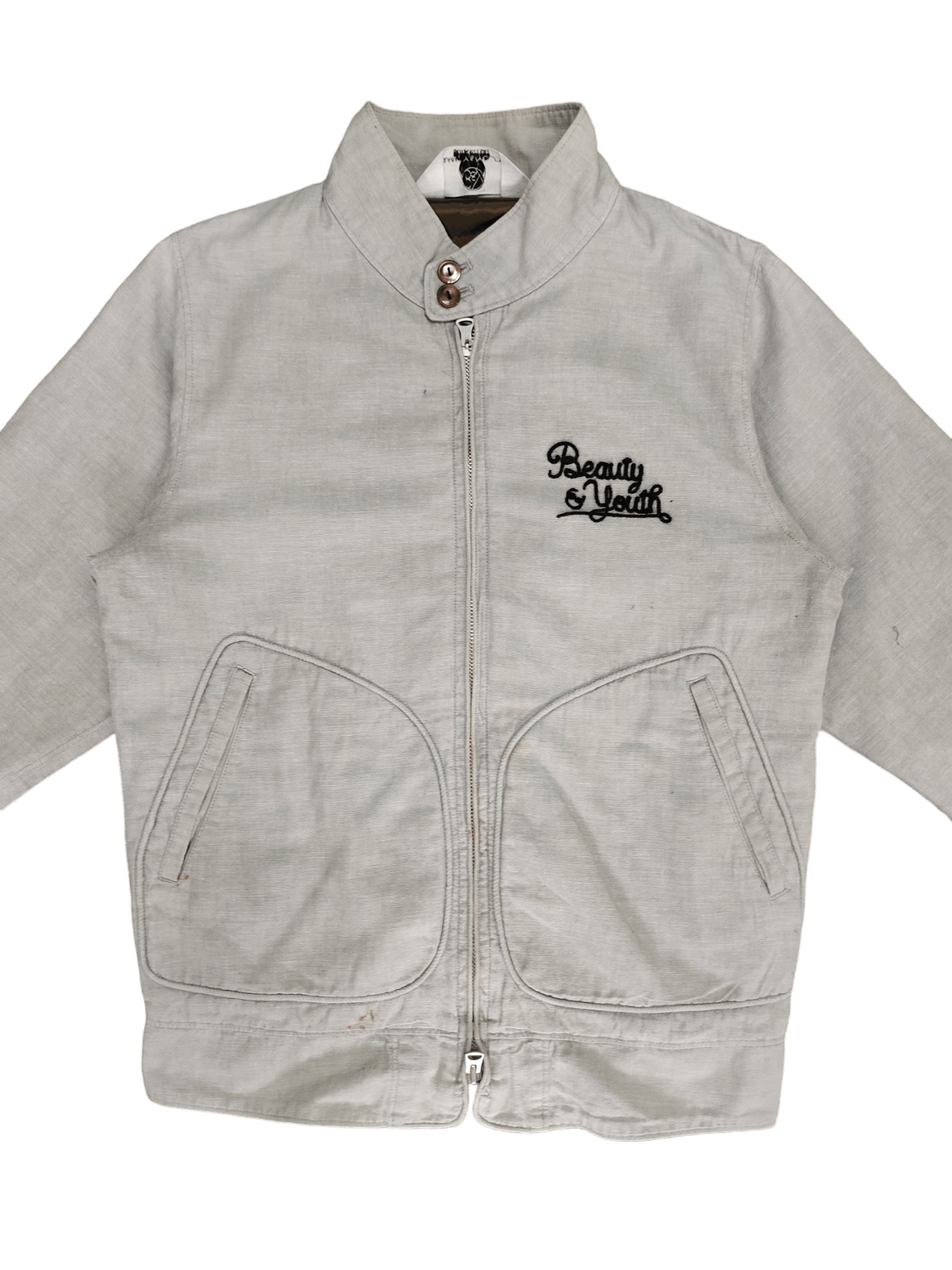 United Arrows Vintage United Arrows Embroidered Cotton Work Jacket Size US S / EU 44-46 / 1 - 9 Thumbnail