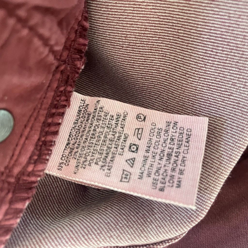Free People Free People High Rise Muted Red Jeans 30 x 27 Size 30" / US 8 / IT 44 - 6 Thumbnail