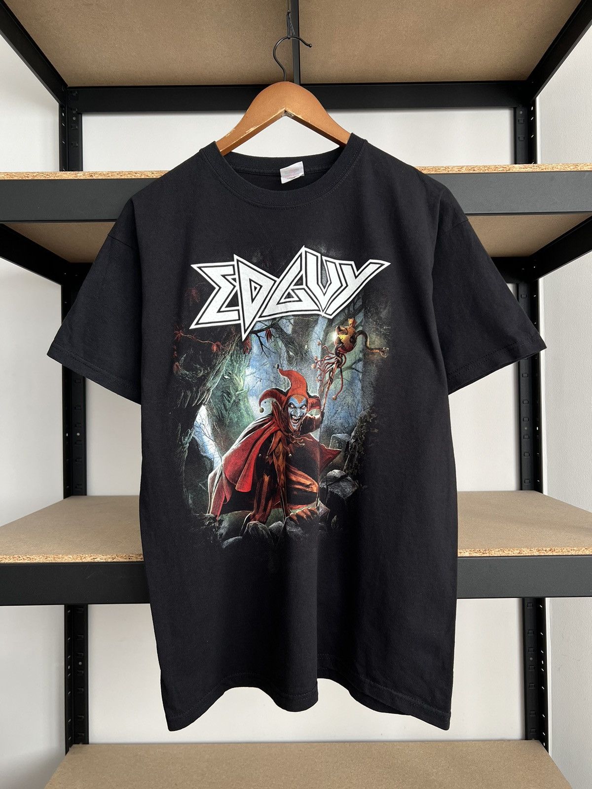 Band Tees Vintage 2017 Edguy Monuments Tour Black T-shirt Size US L / EU 52-54 / 3 - 3 Thumbnail