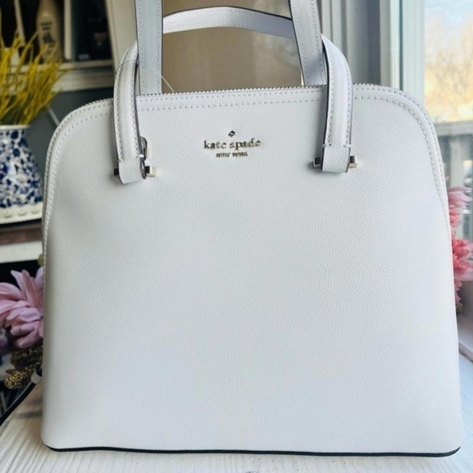 Kate Spade White Satchel NWT