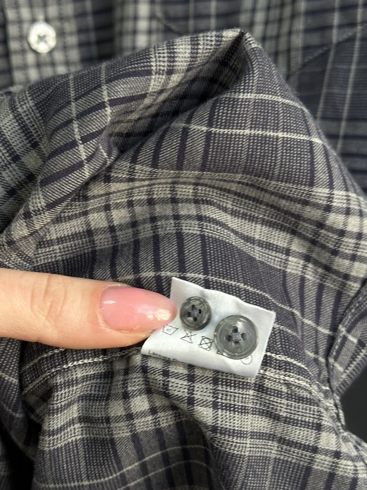 Lacoste Vintage Shirt y2k Lacoste Nova check Japanese Avantgarde Size US L / EU 52-54 / 3 - 7 Thumbnail