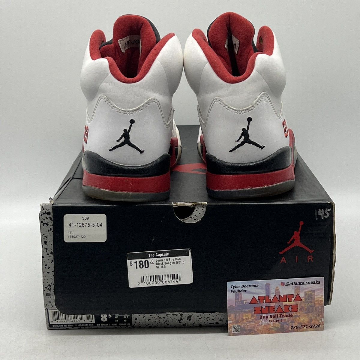 Air Jordan 5 fire red