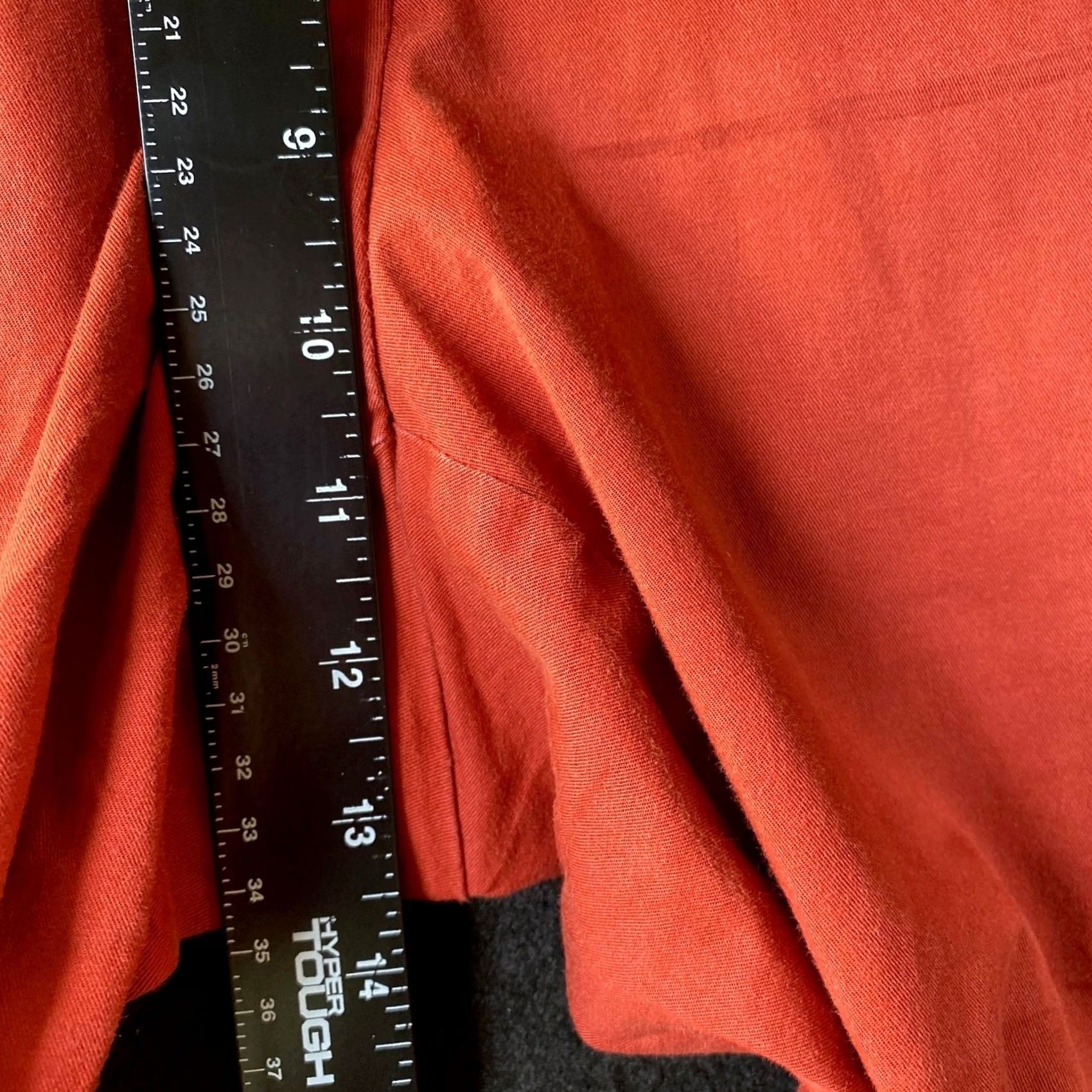 Loft LOFT Orange High Rise Curvy Capris Cropped Cotton Blend Stretch 12 Women's Pants Vintage? Size 34" / US 12 / IT 48 - 5 Thumbnail