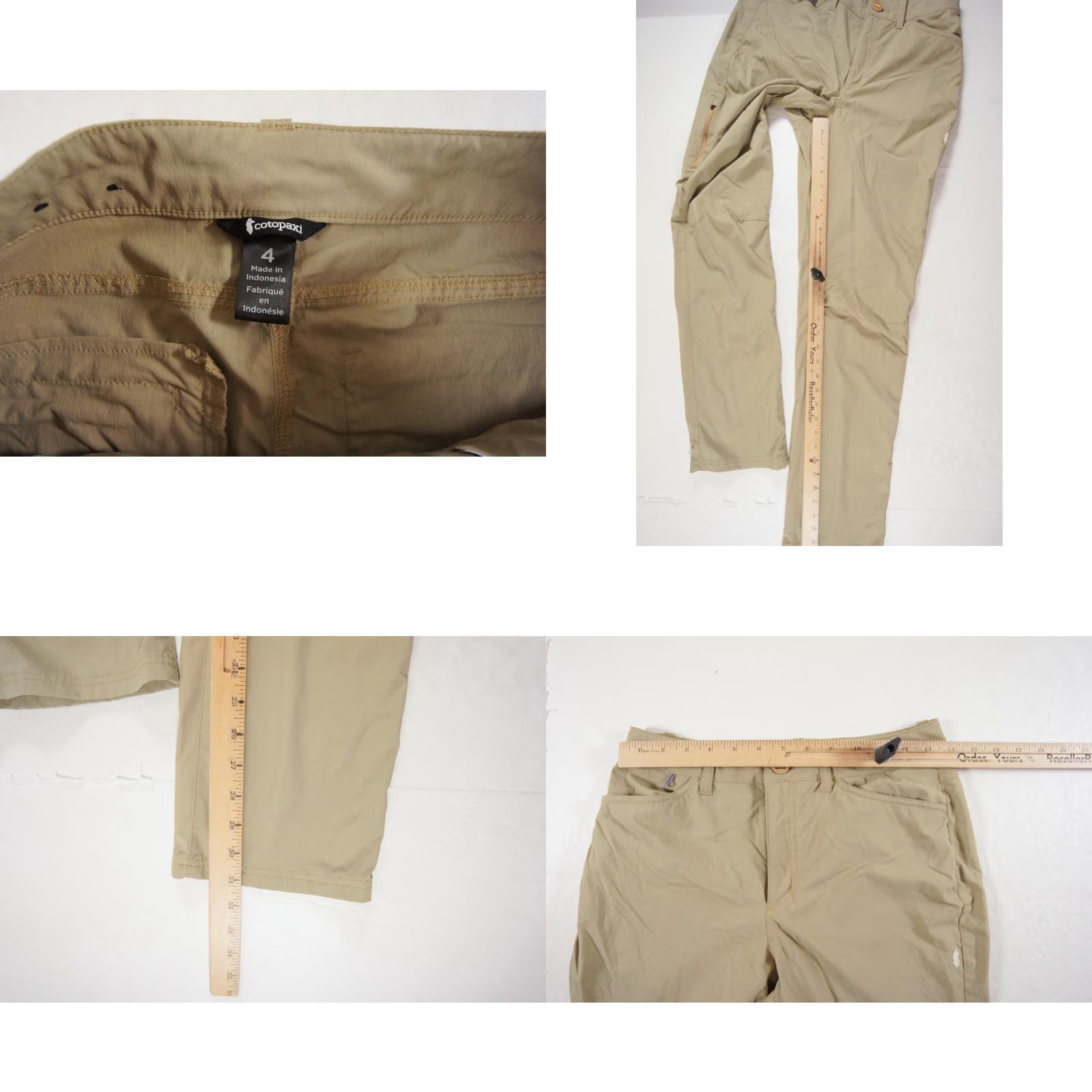 Cotopaxi VINTAGE Cotopaxi Women's Pants Chino Stretch Casual Outdoor Fall Spring Summer Winter Size 4 Beige Size 27" / US 4 / IT 40 - 8 Thumbnail