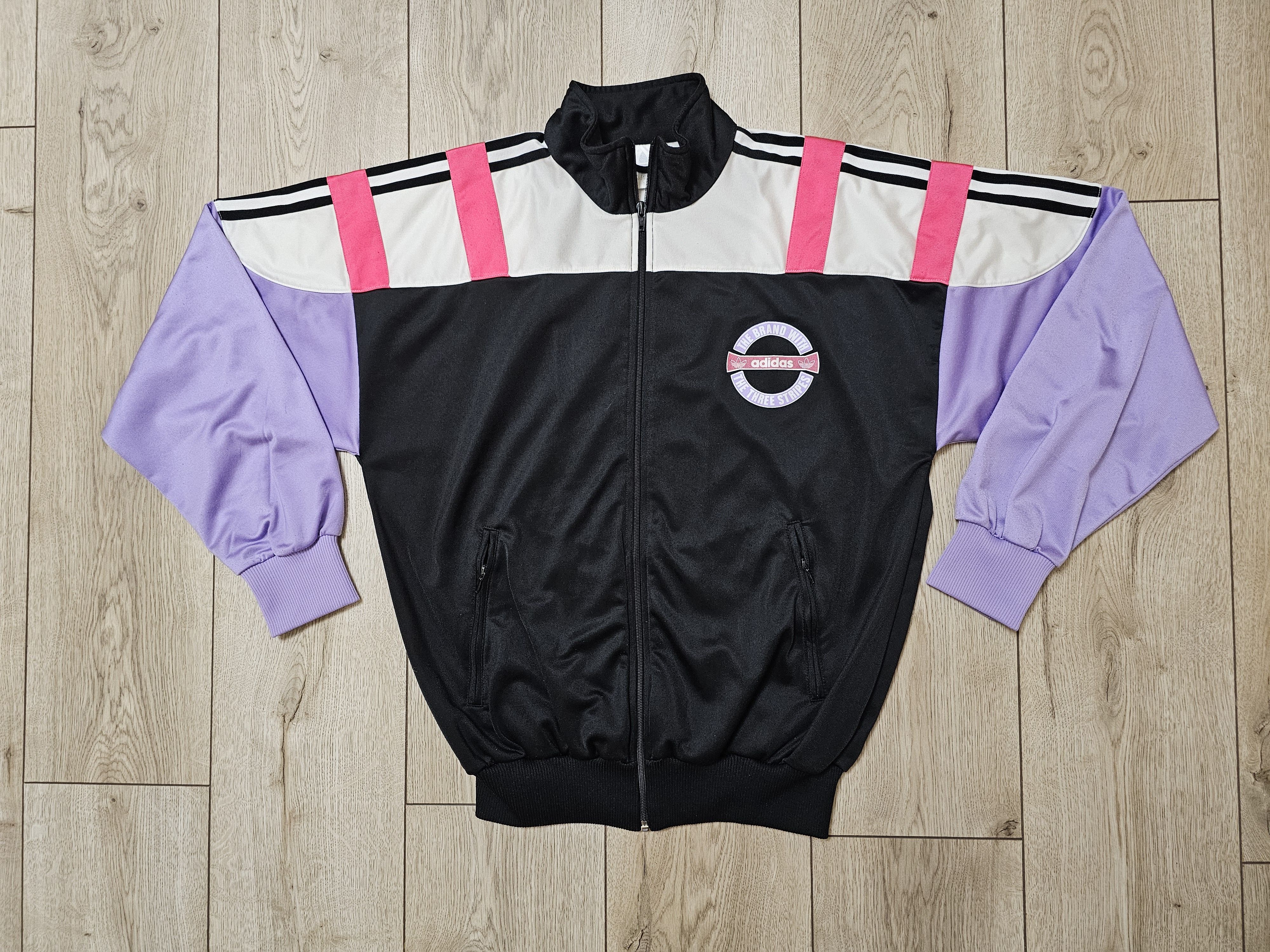 Adidas × Vintage ADIDAS EQUIPMENT JACKET 90s SOCCER TRAINING JACKET TRACK TOP Size US S / EU 44-46 / 1 - 1 Thumbnail