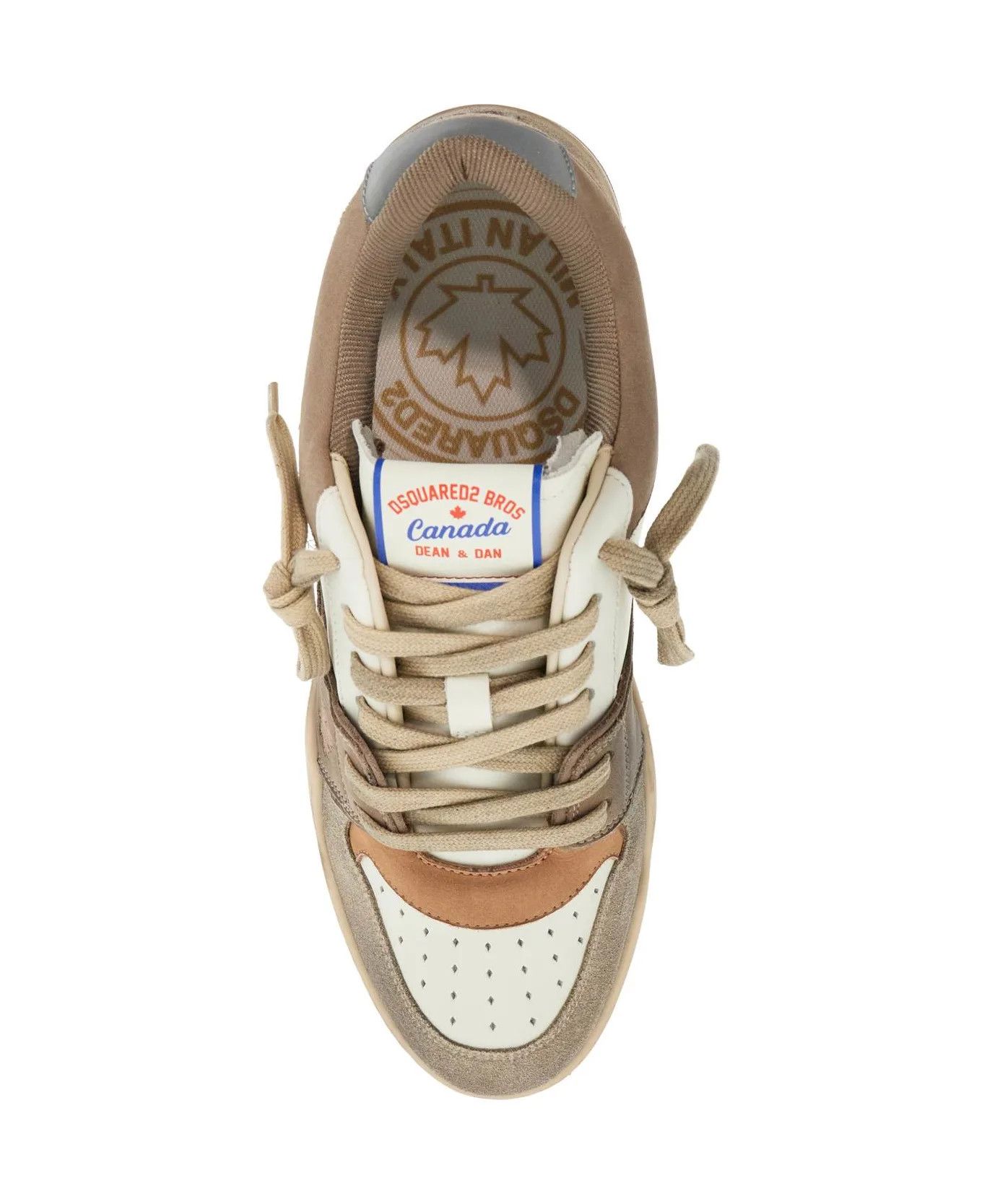 Dsquared2 o1s22i1n0325 Spiker Low-Top Sneakers in Multicolor Size US 10 / EU 43 - 2 Thumbnail