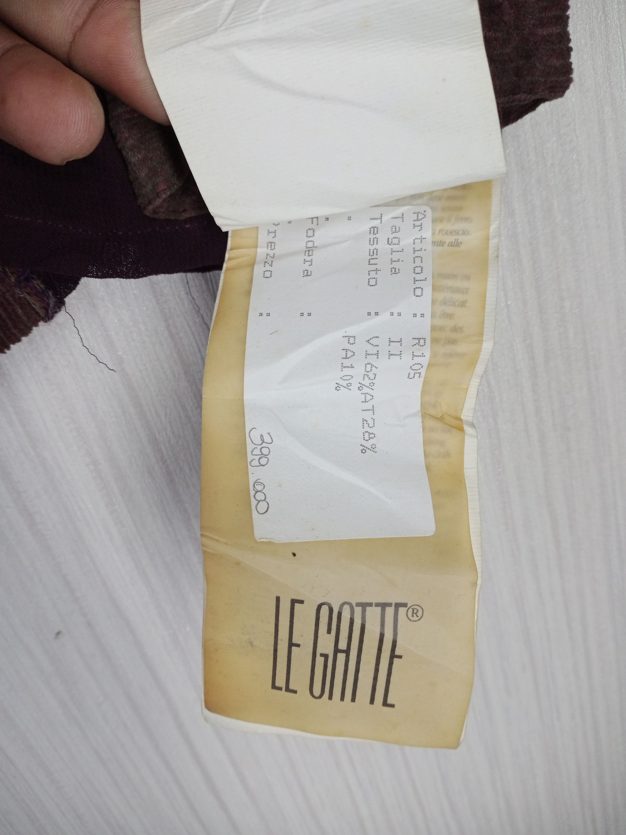Japanese Brand Rare Vintage Legatte Italian Designer L/S Blouse Size M / US 6-8 / IT 42-44 - 9 Thumbnail