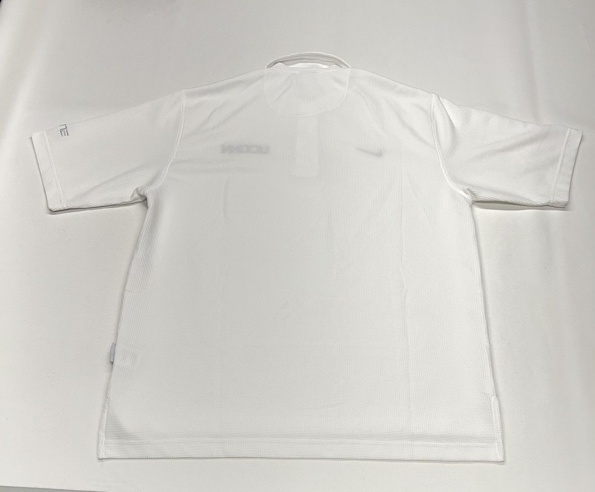 NCAA × Nike × Vintage VTG Nike Polo Shirt White UCONN Dri-Fit Elite Waffle Y2K Size US L / EU 52-54 / 3 - 14 Thumbnail