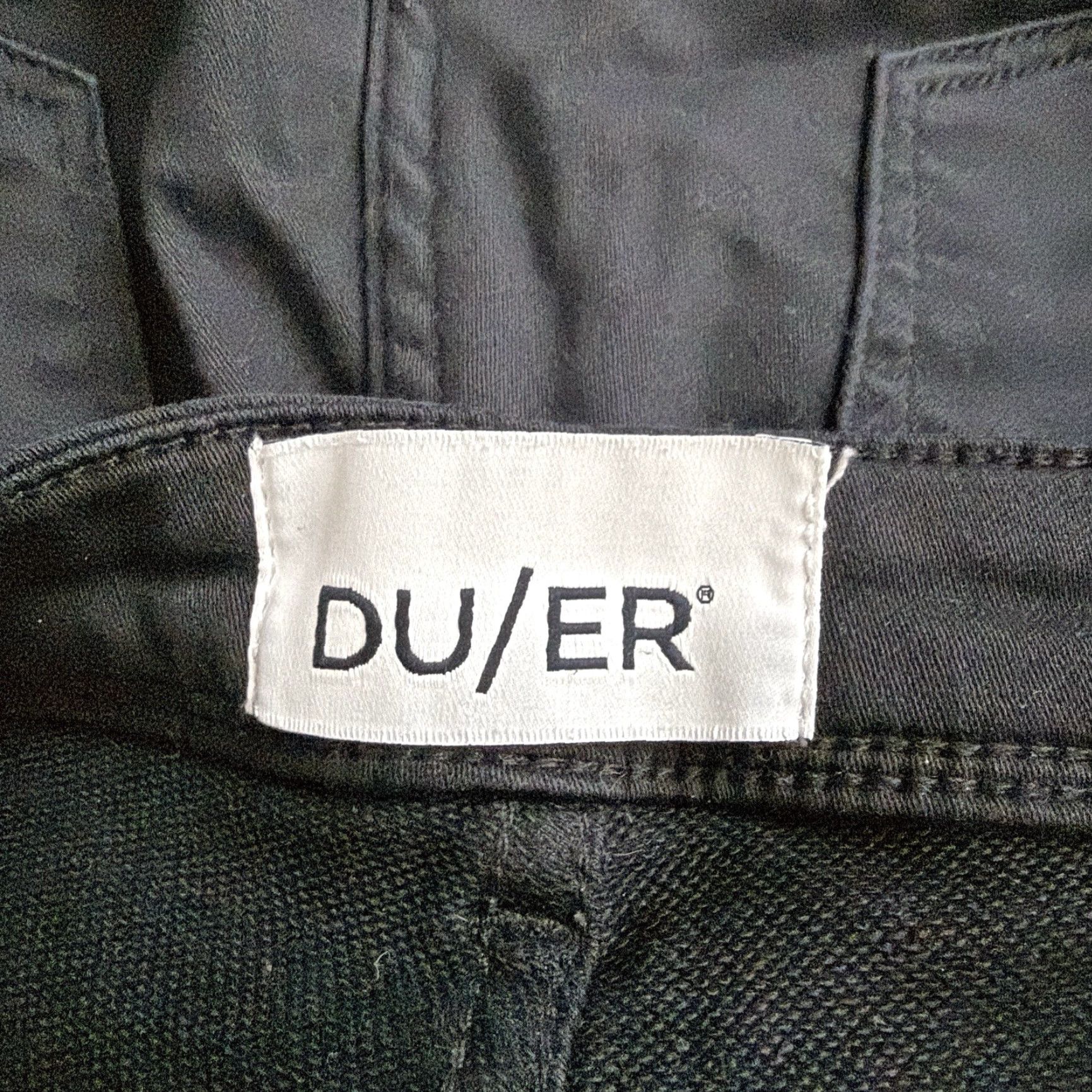 Vintage DU/ER Chino Pants Mens 26x30 Casual Beige Stretchy Size US 26 / EU 42 - 4 Thumbnail