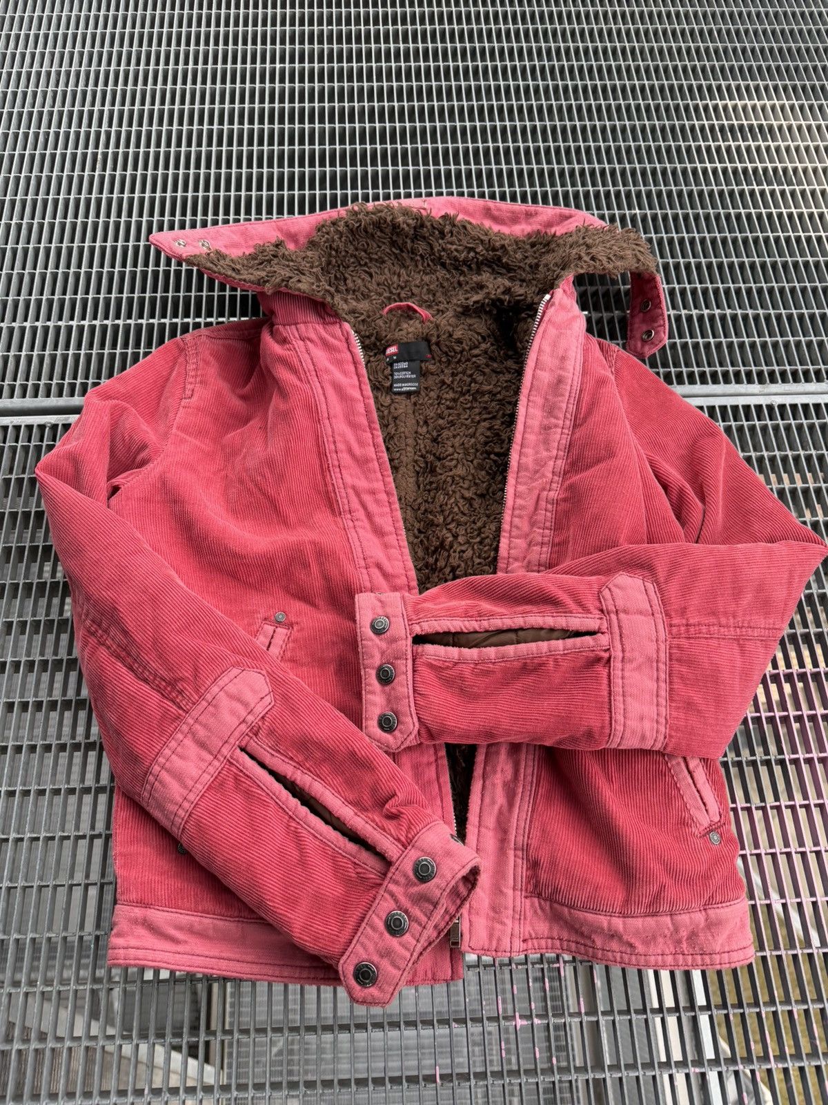 Diesel Vintage Diesel Long Neck Velvet Jacket Size M / US 6-8 / IT 42-44 - 3 Thumbnail