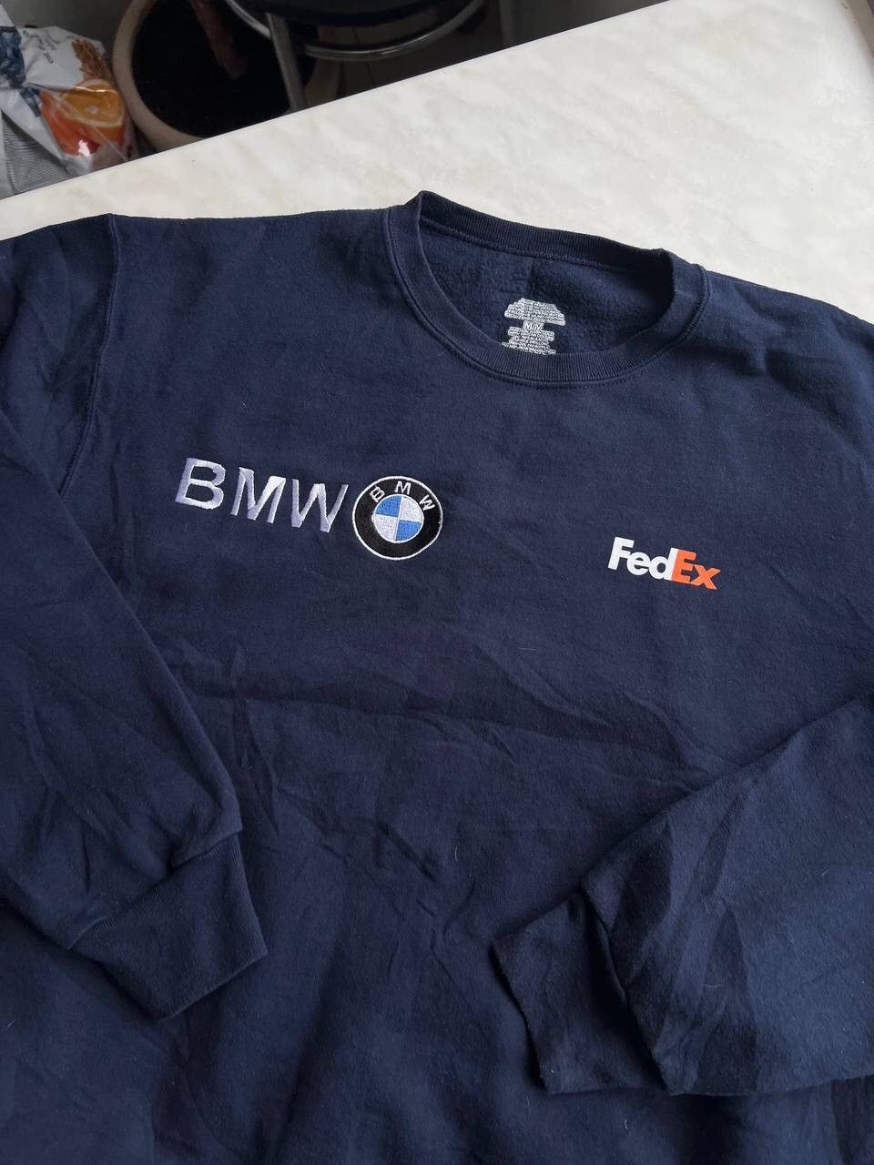 BMW BMW Auto Vintage Sweatshirt Crewneck Racing FedEx Sponsor Size US M / EU 48-50 / 2 - 3 Thumbnail