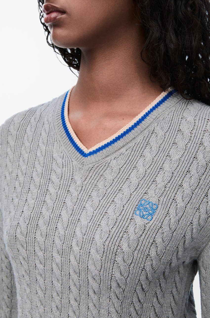 Loewe o1loc1c0525 Sweaters in Grey Size L / US 10 / IT 46 - 4 Thumbnail