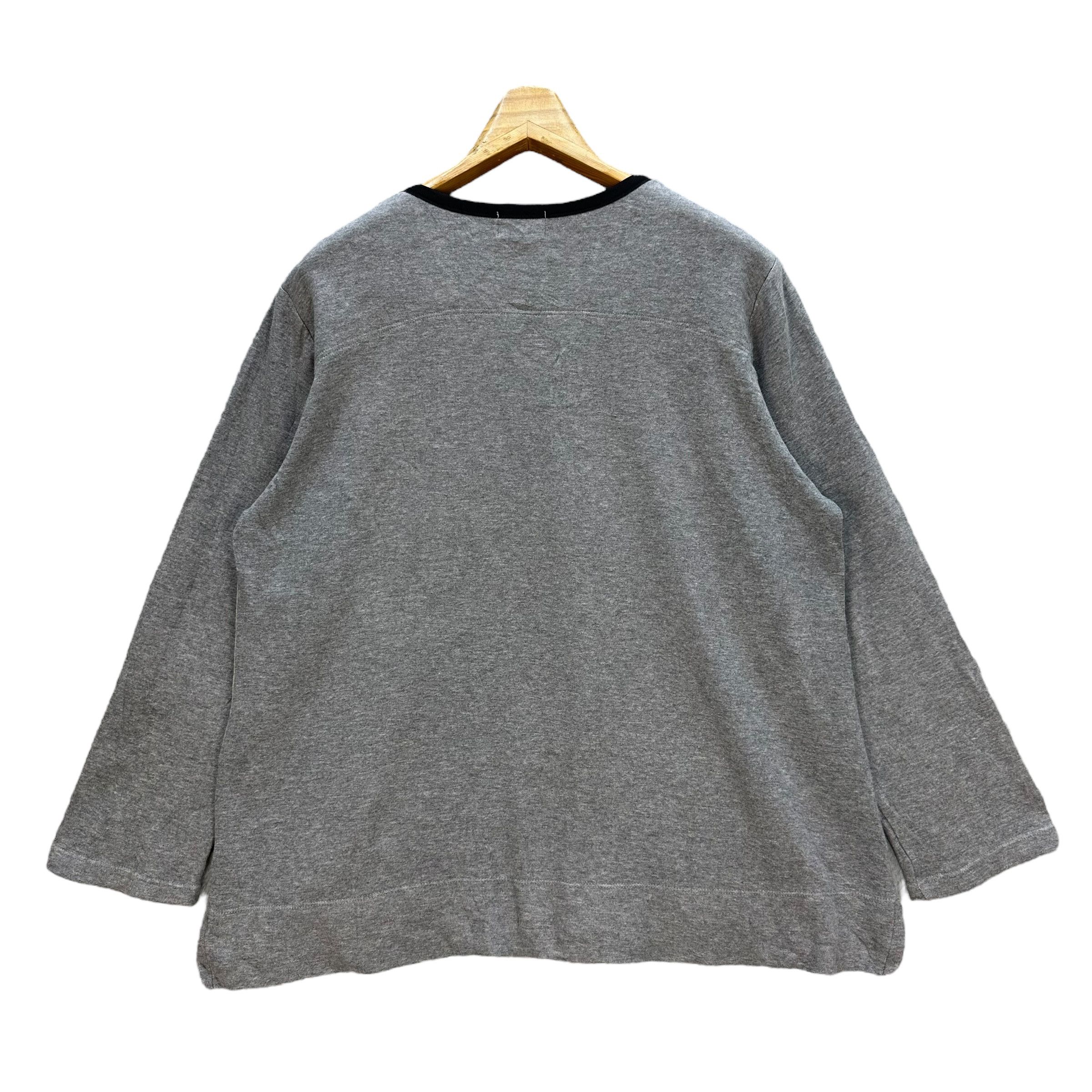 Lanvin LANVIN Collection Big Logo Long Sleeve Shirt #A5-0137 Size L / US 10 / IT 46 - 9 Thumbnail