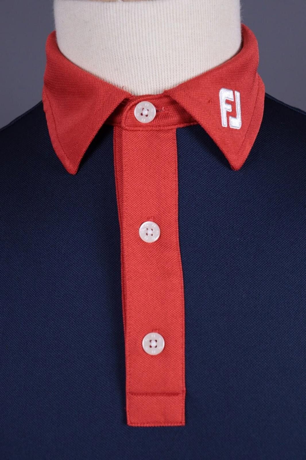 Fjallraven FJ FootJoy Athletic Fit Red Blue Tennis Polo Shirt Size L Size US L / EU 52-54 / 3 - 7 Thumbnail