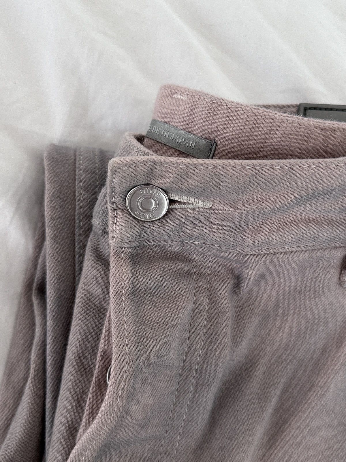 Dior × Kim Jones Christian Dior by Kim Jones lilac work cargo denim jeans Size US 30 / EU 46 - 5 Thumbnail
