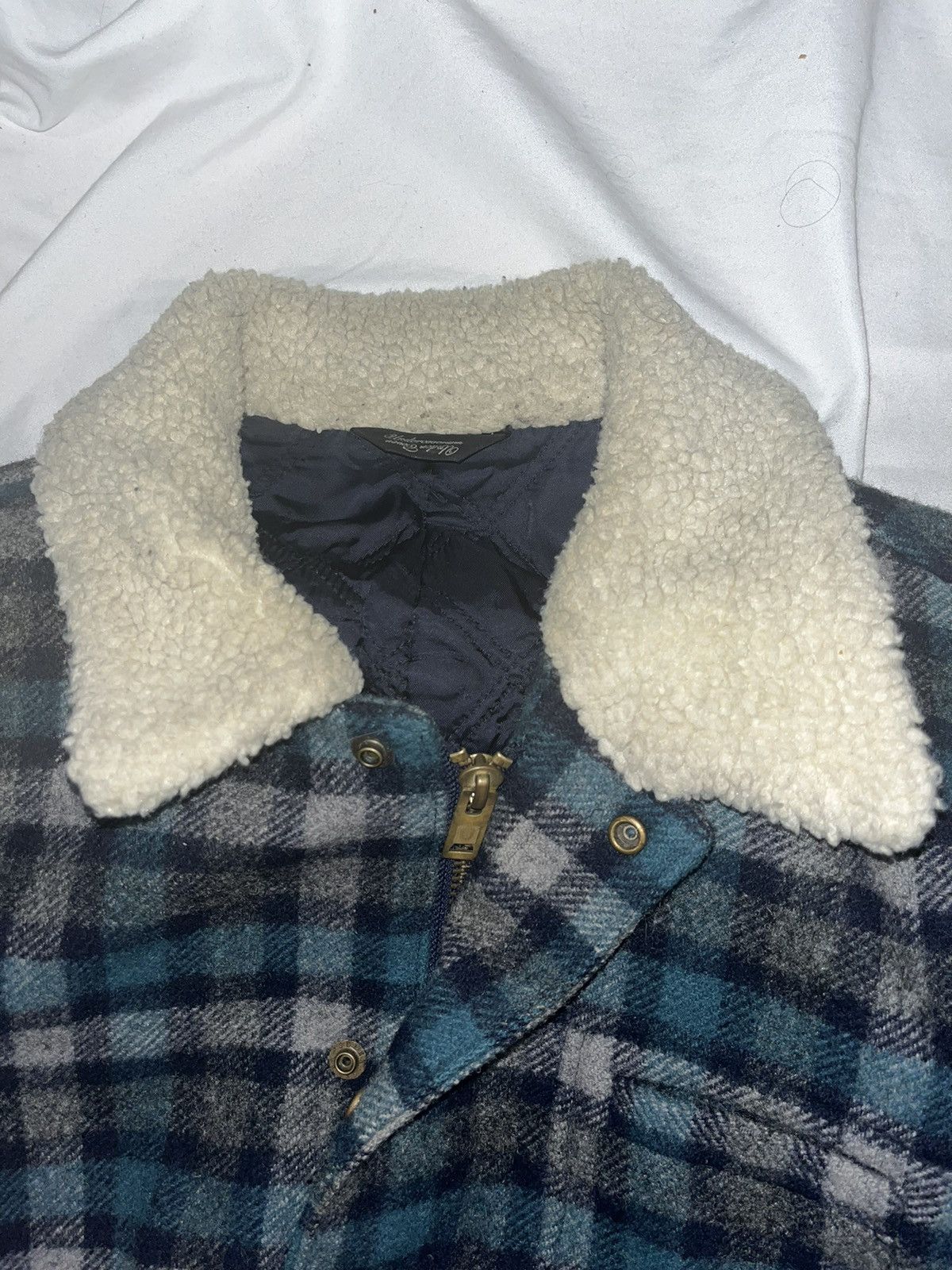 Undercover AW08 'Unrealrealclothes' Sherpa Wool Riders Jacket Size US L / EU 52-54 / 3 - 4 Thumbnail