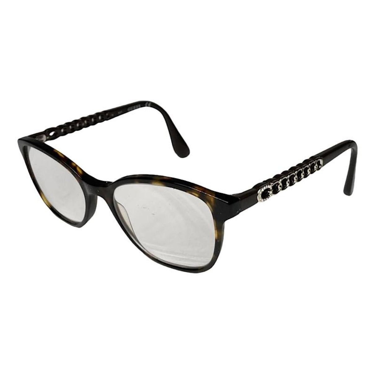 Guess Black Plastic Sunglasses Size ONE SIZE - 1 Thumbnail