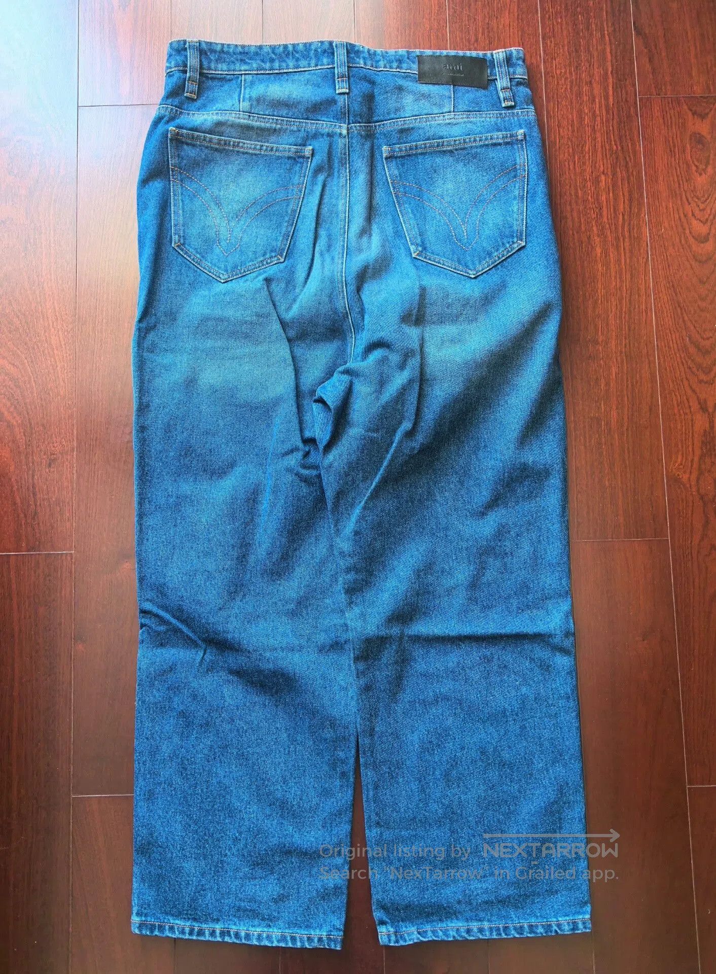 AMI loose straight-leg denim pants by AMI. Size US 36 / EU 52 - 3 Thumbnail