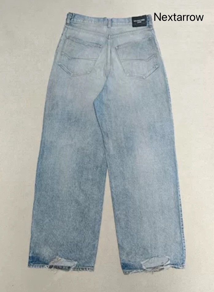 Balenciaga Balenciaga 23FW Destroyed Jeans2412-Nextarrow Size US 27 - 2 Thumbnail