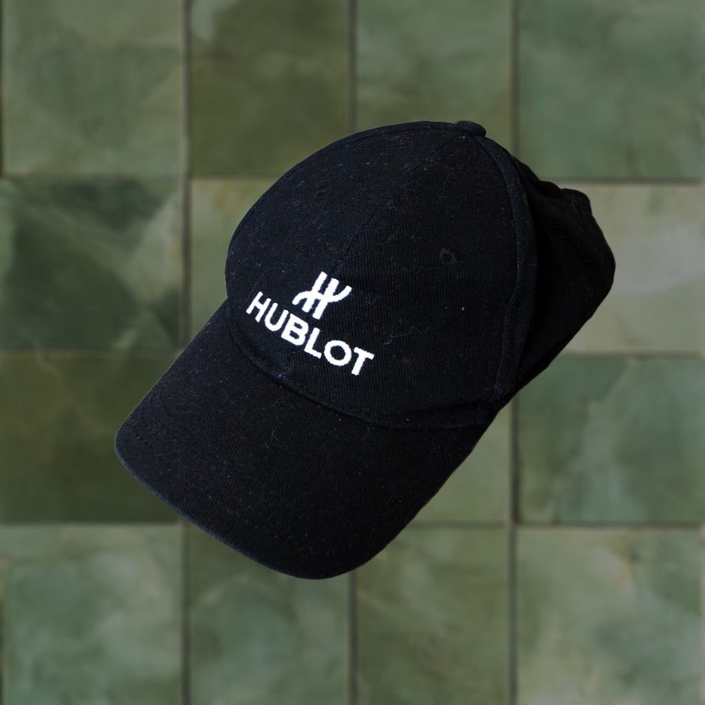 Hublot Hublot Black Baseball Cap Hat Adjustable Cotton One Size Mens Hat Cap OS Black Logo Size ONE SIZE - 1 Thumbnail