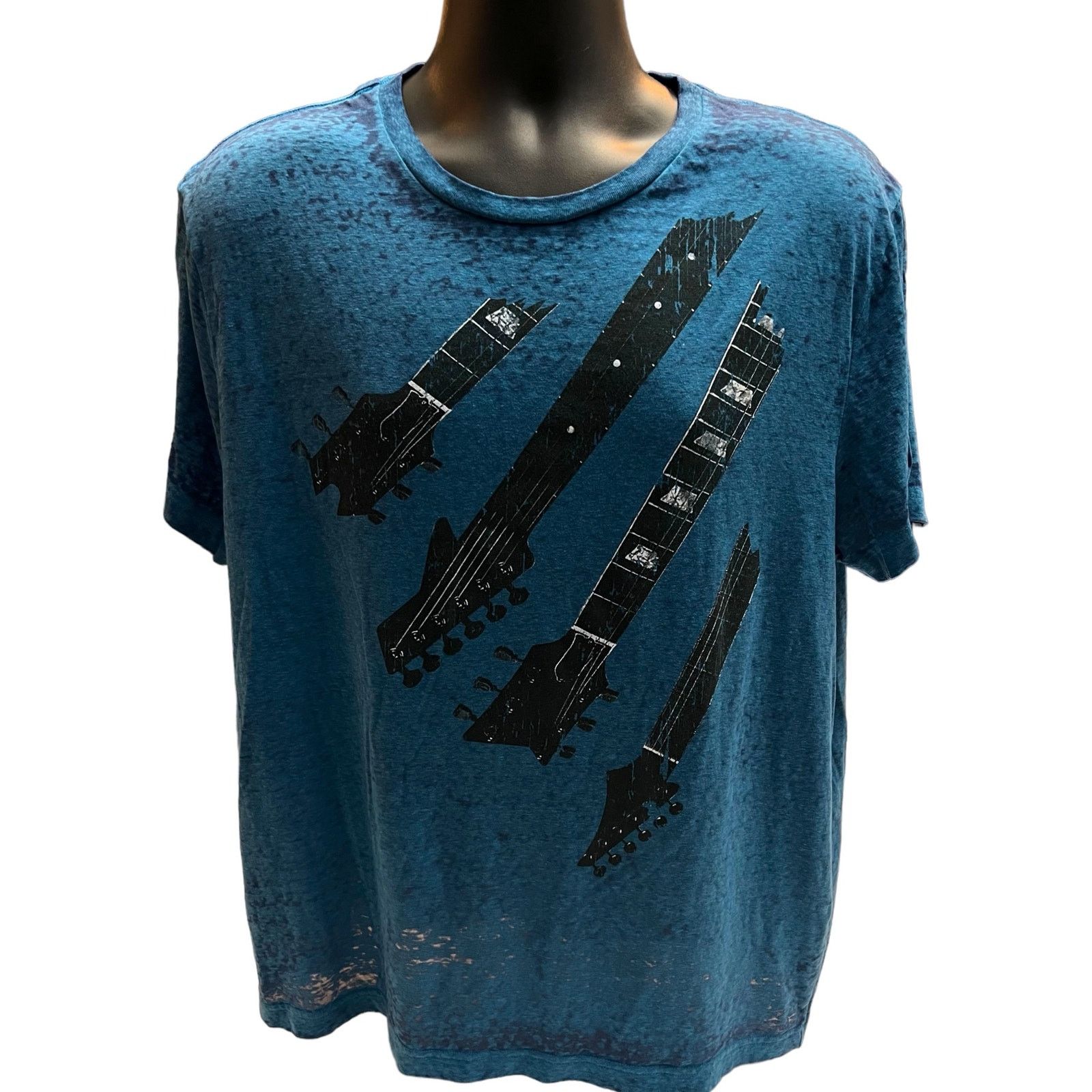 Other Hybrid Apparel Guitar Necks Blue Shirt XL Size US XL / EU 56 / 4 - 1 Thumbnail