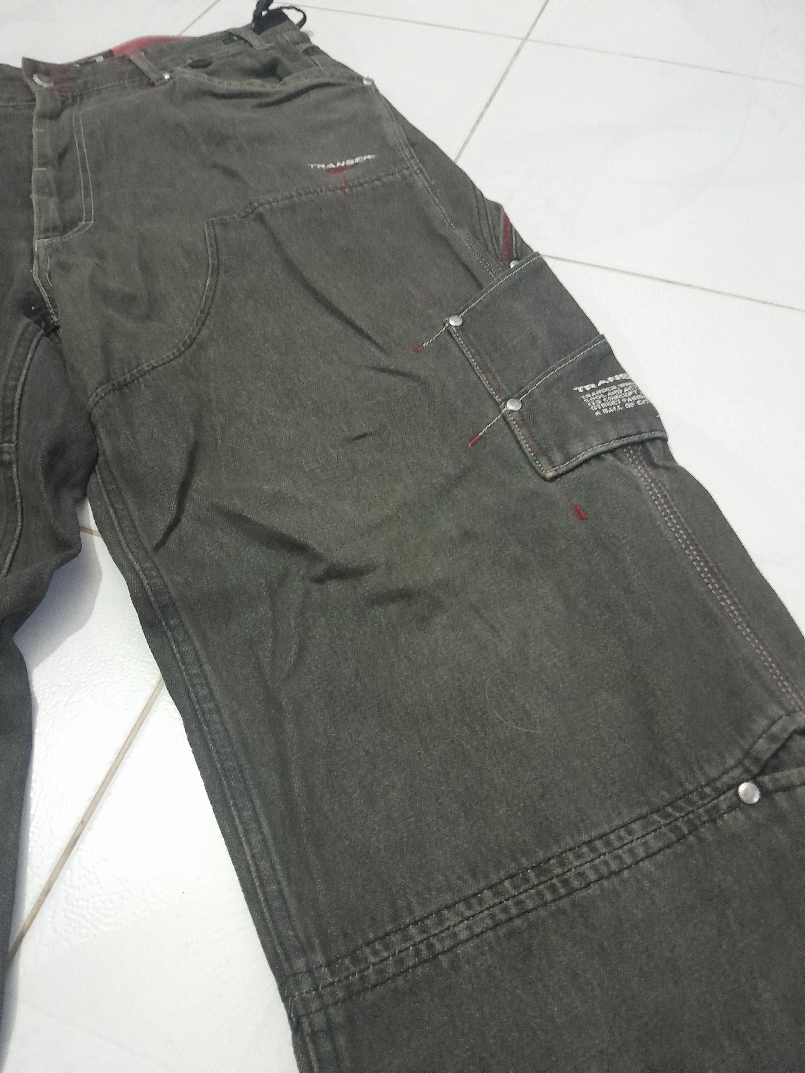 Japanese Brand ❤FINAL DROP❤FADED BAGGY MULTIPOCKET CARGO PANTS Size US 33 - 4 Thumbnail