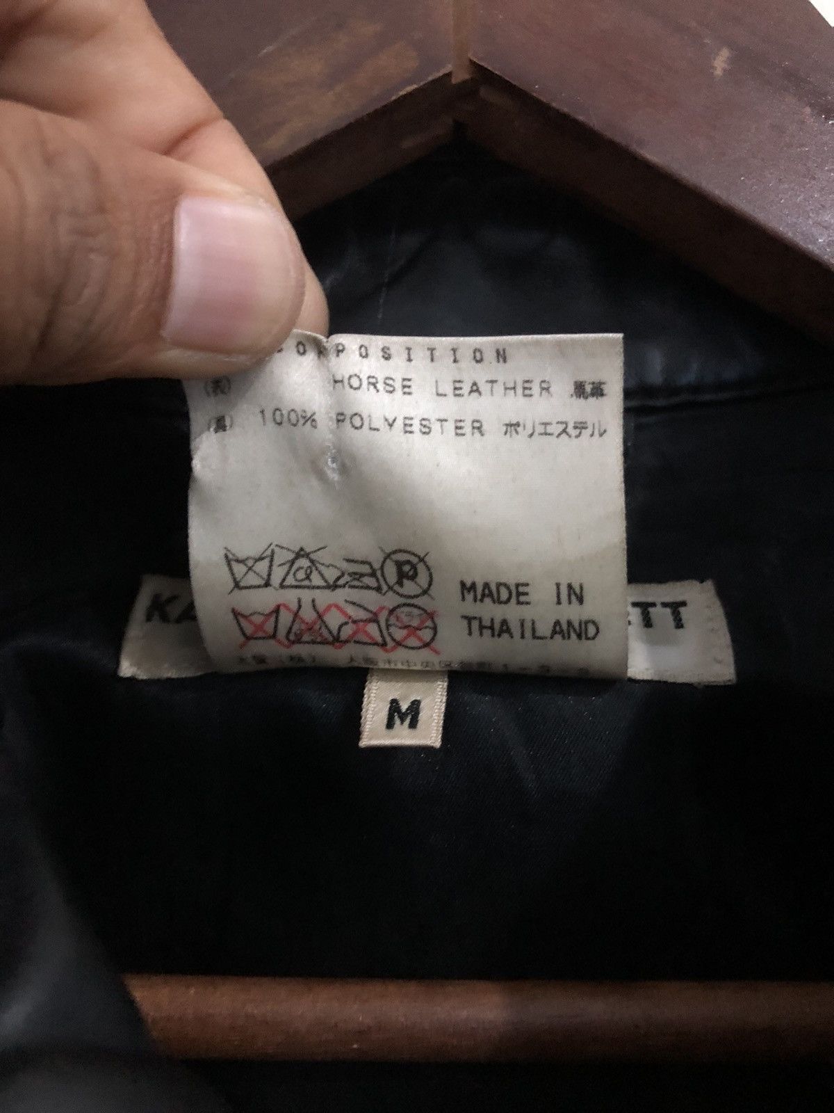 Katharine Hamnett London Y2K KATHARINE HAMNETT HORSE LEATHER JACKET (UNISEX) Size US S / EU 44-46 / 1 - 4 Thumbnail