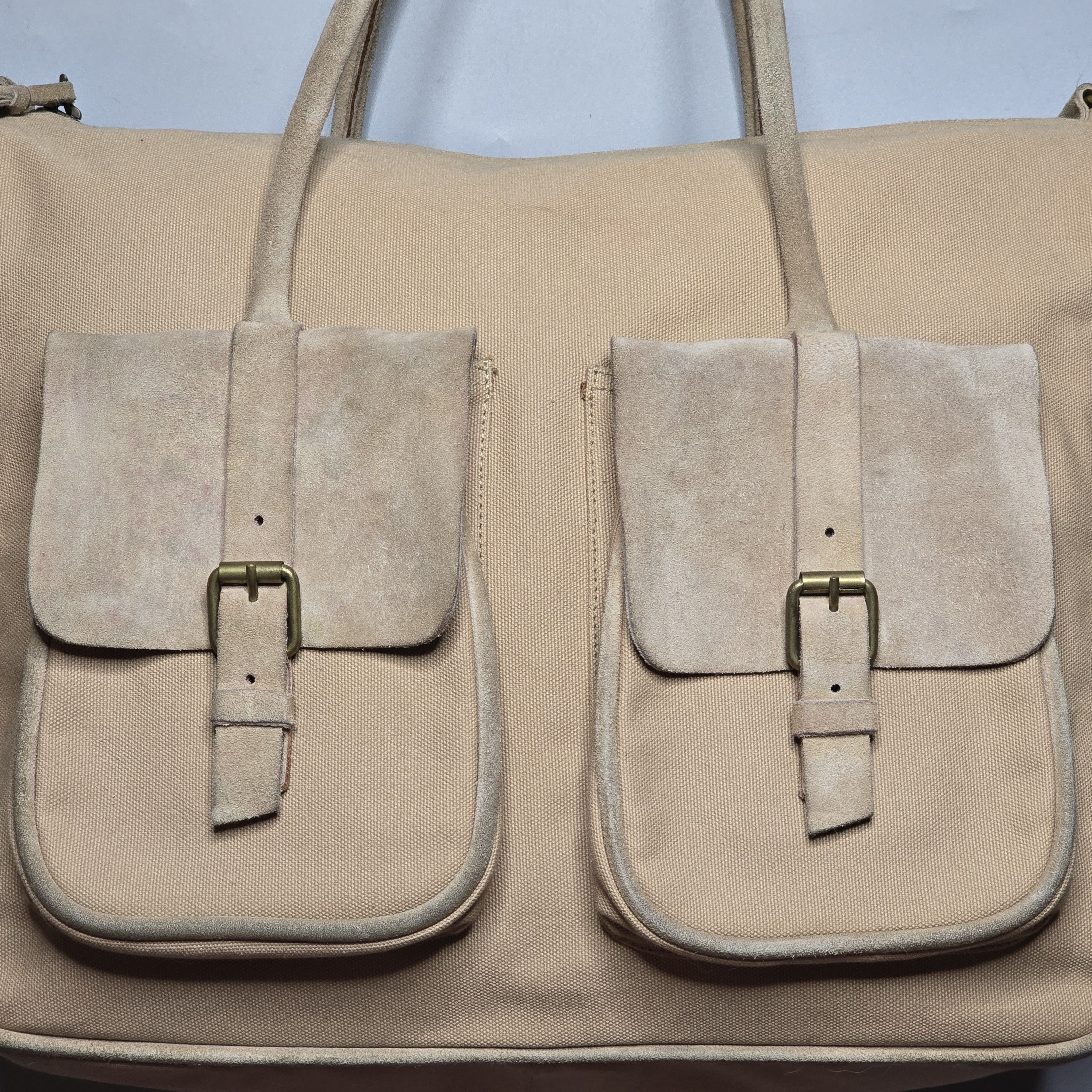 Miu Miu Miu Miu - Archive Canvas Multipocket Shoulder Bag Size ONE SIZE - 3 Thumbnail
