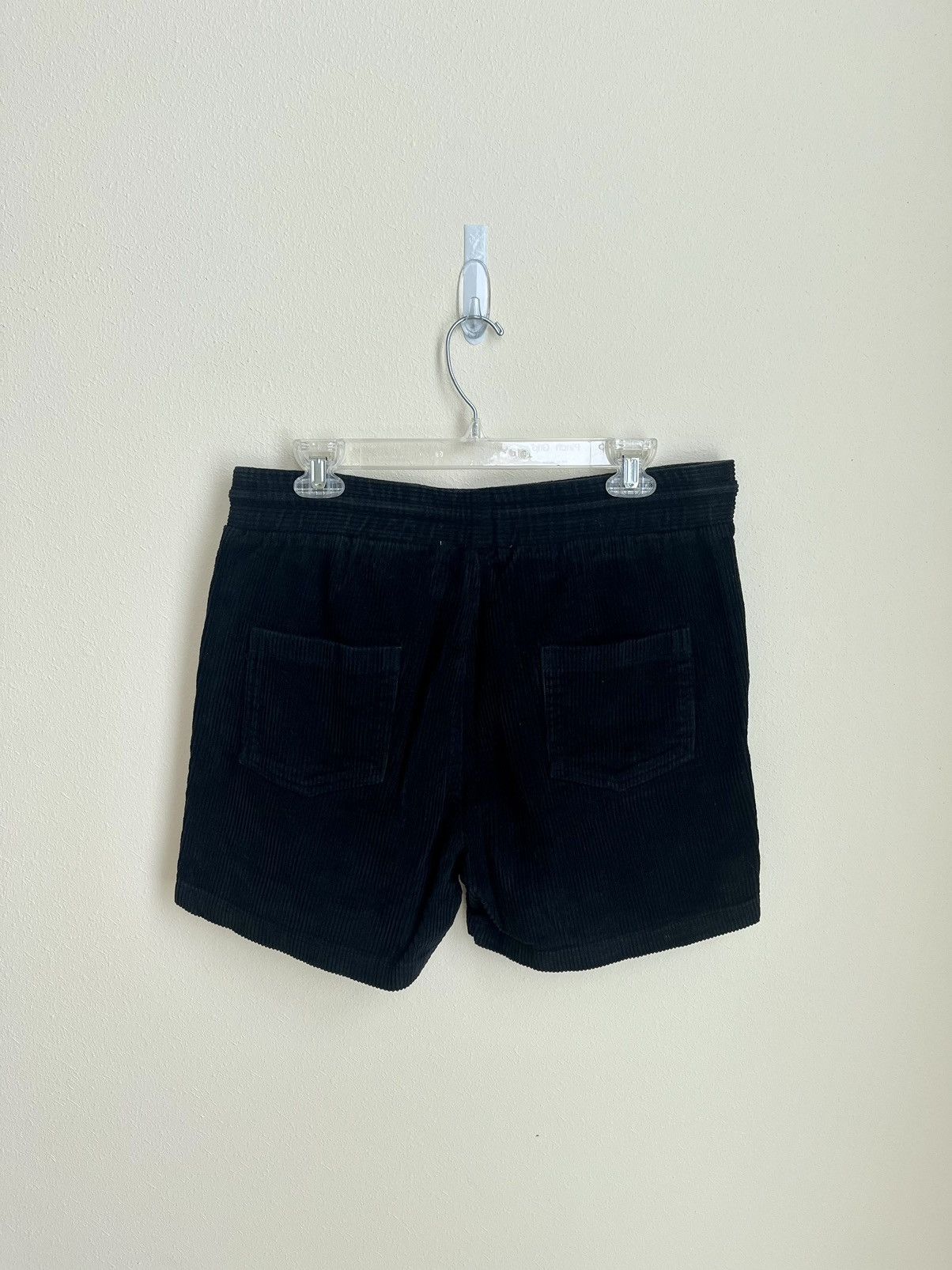 Other Drawstring Corduroy Shorts Black Size L Size US 34 / EU 50 - 4 Thumbnail
