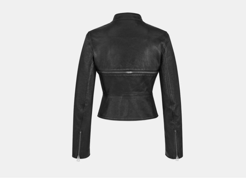 Dior o1w1db10326 515V07 Cropped Fitted Jacket in Black Size L / US 10 / IT 46 - 2 Thumbnail