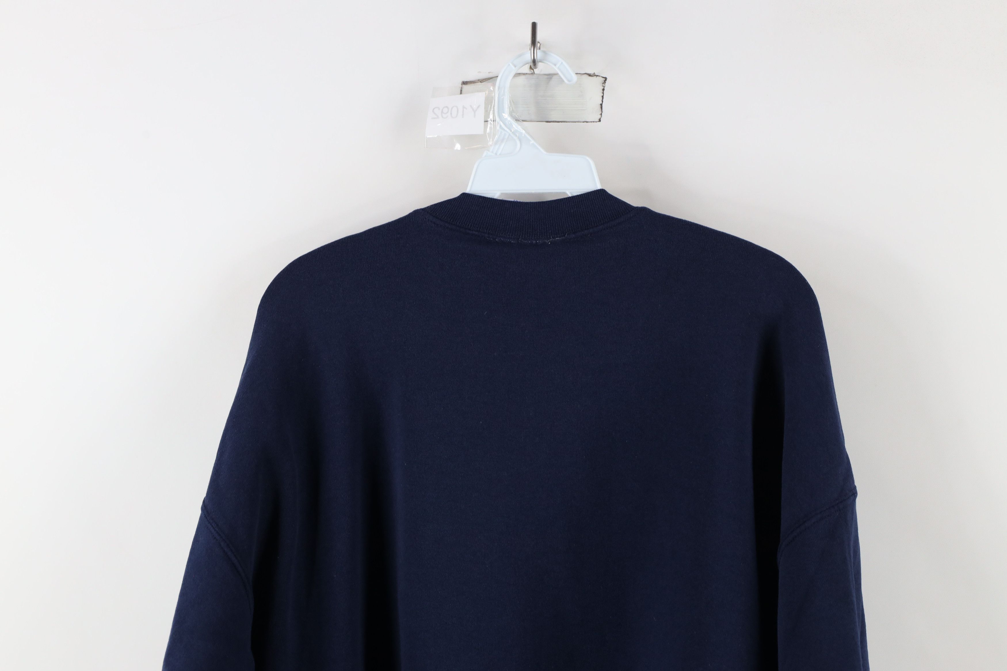 Vintage Vintage 90s University of Georgetown Sweatshirt Blue USA Size US XL / EU 56 / 4 - 13 Thumbnail