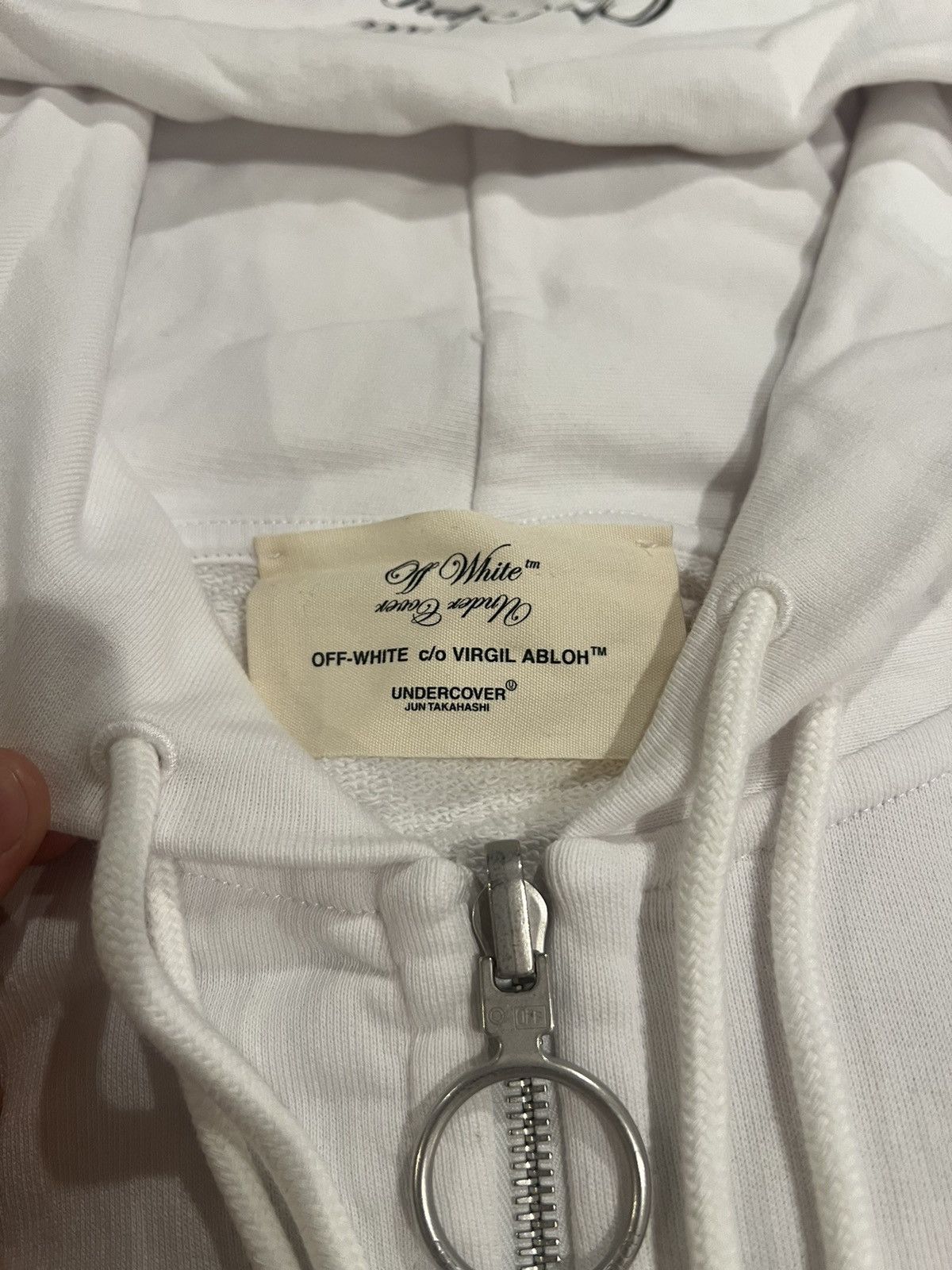 Off-White × Undercover OFF-White x Undercover RVRS Skeleton Hoodie Size US L / EU 52-54 / 3 - 7 Thumbnail