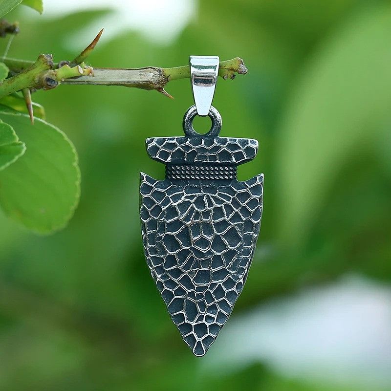 Jewelry Gothic Arrow And Tree Necklace Size ONE SIZE - 4 Thumbnail