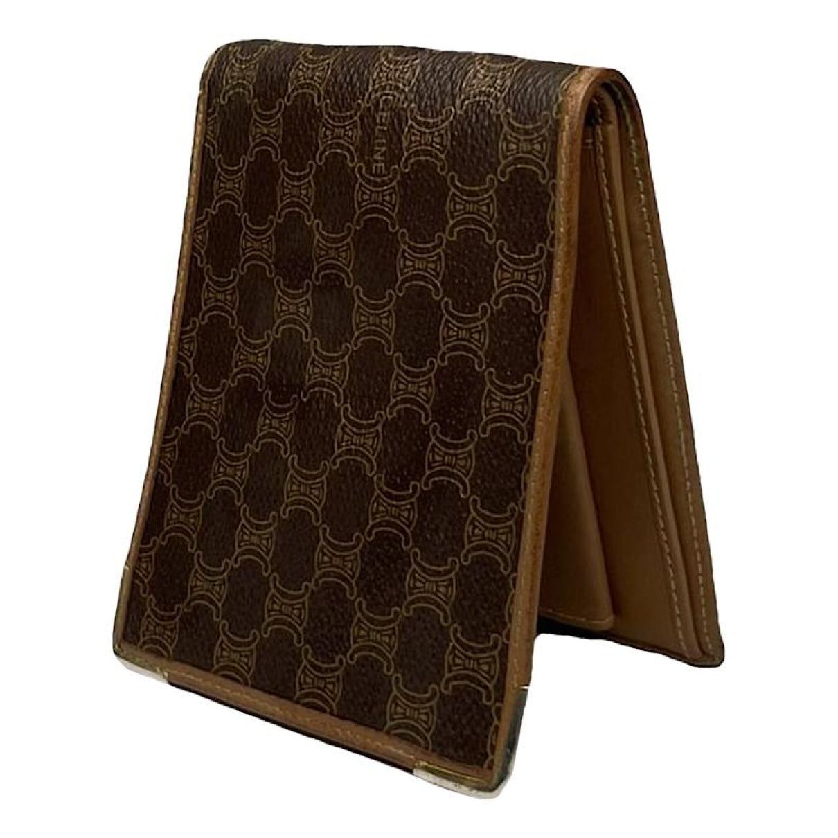 Celine Triomphe Beige Leather Wallet Size ONE SIZE - 1 Thumbnail