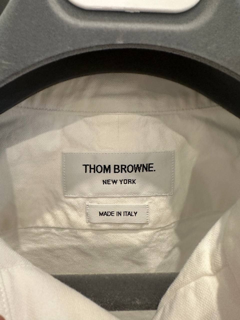 Thom Browne Thom Browne Classic Shirt in White Size US M / EU 48-50 / 2 - 5 Thumbnail