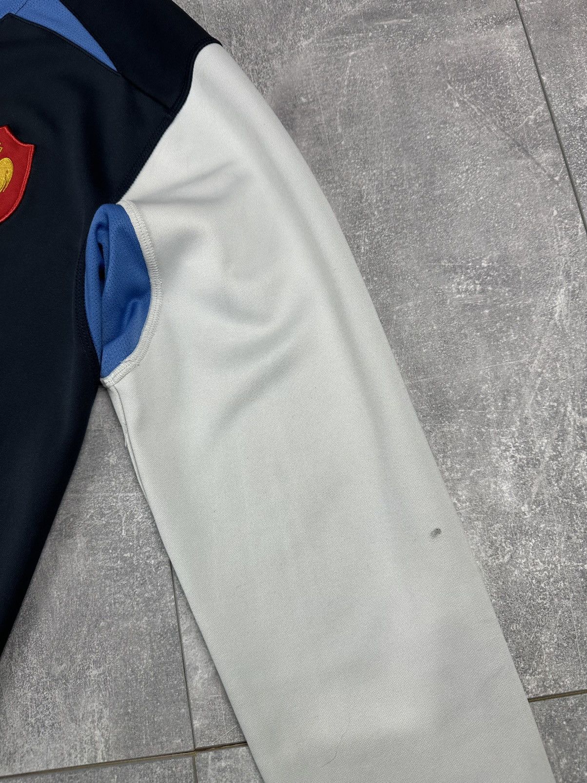 Nike Nike France Rugby 2005/06 Training Sweatshirt Size US M / EU 48-50 / 2 - 9 Thumbnail