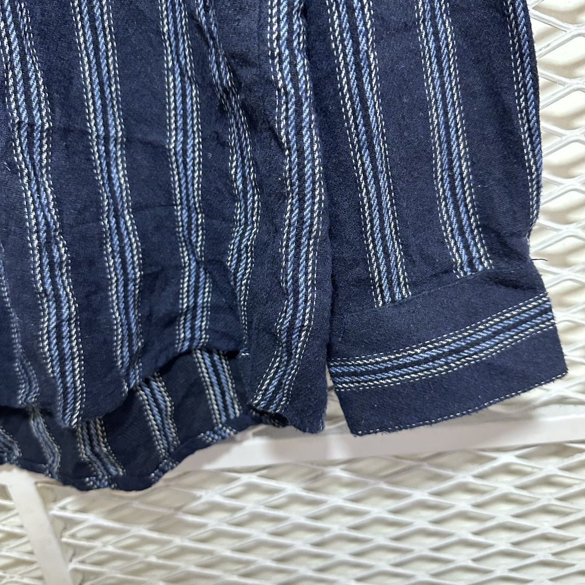 Michiko Koshino London Vintage Striped Flannel Michiko Koshino London Size US L / EU 52-54 / 3 - 4 Thumbnail