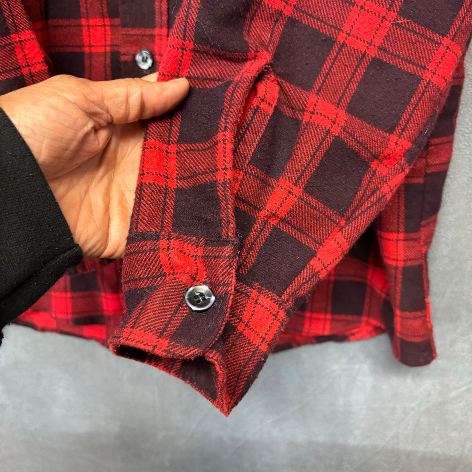 Fieldmaster Fieldmaster Flannel Plaid Shirt Fisherman Hiking USA Made Size US L / EU 52-54 / 3 - 7 Thumbnail