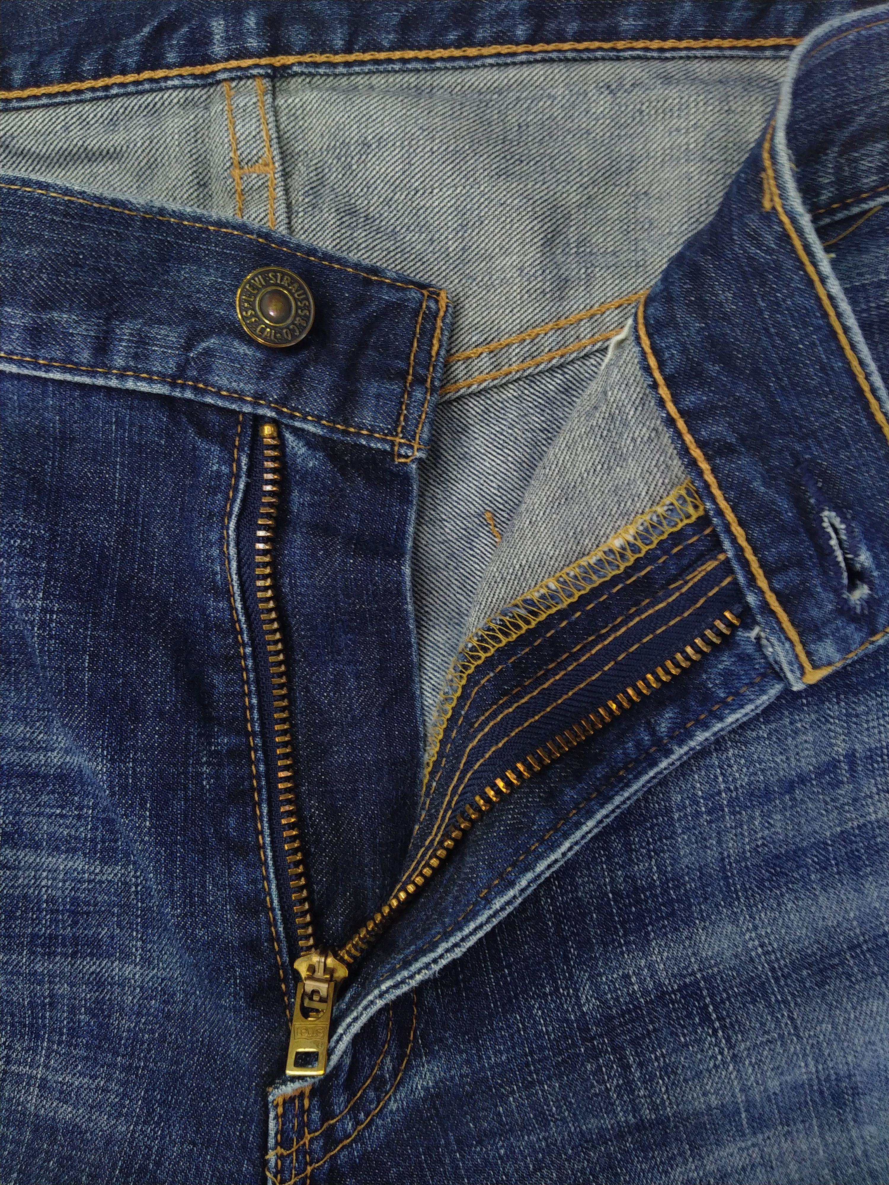 Levi's Blue Vintage Levi's 502 Distressed Denim 38x32 -JN828 Size US 38 / EU 54 - 6 Thumbnail