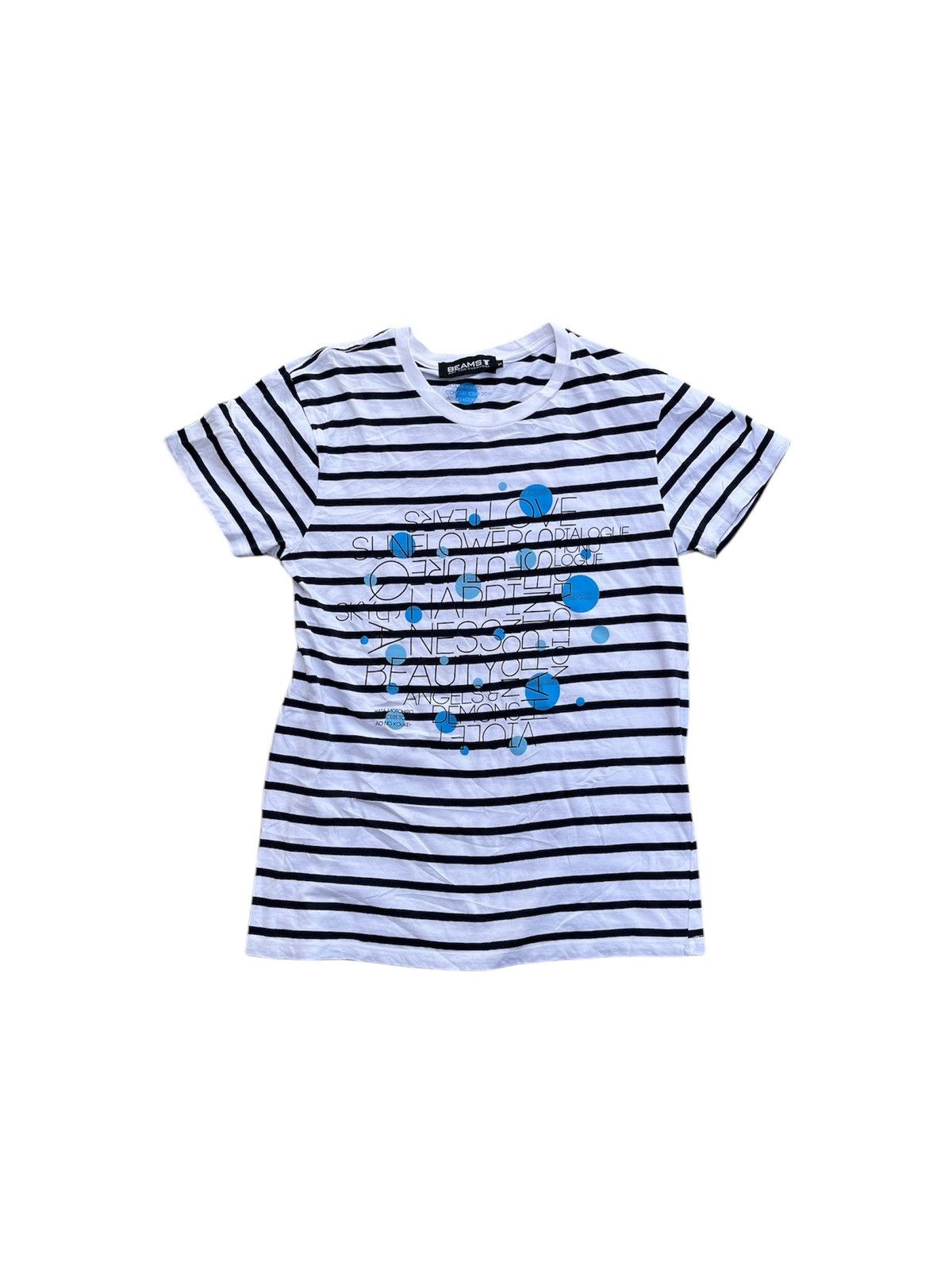 Beams Plus × Japanese Brand BEAMS HATA MOTOHIRO STRIPE TEE Size US S / EU 44-46 / 1 - 1 Thumbnail