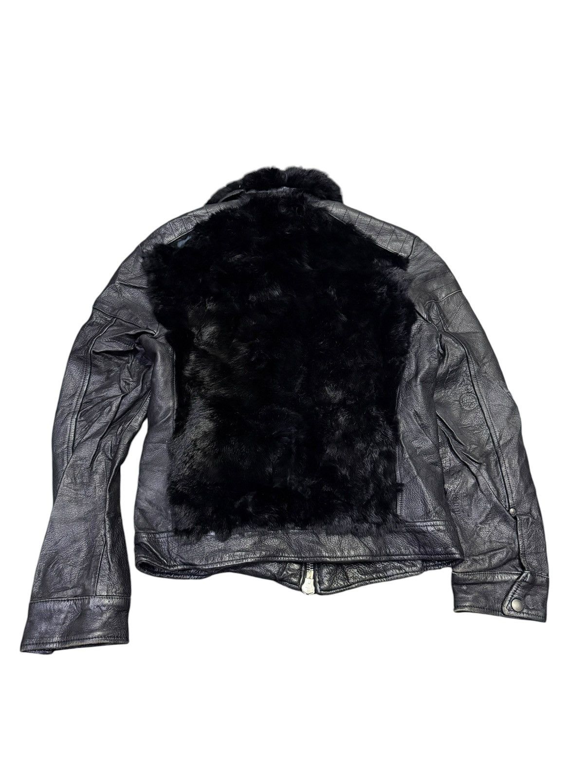 Japanese Brand Vintage Browns General Store Furr Leather Jacket Size M / US 6-8 / IT 42-44 - 5 Thumbnail
