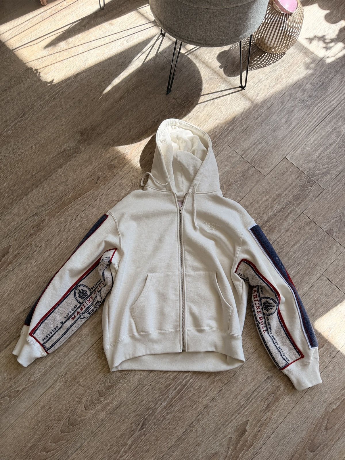 Martine Rose × Supreme Martine Rose x Supreme towel zip up hoodie