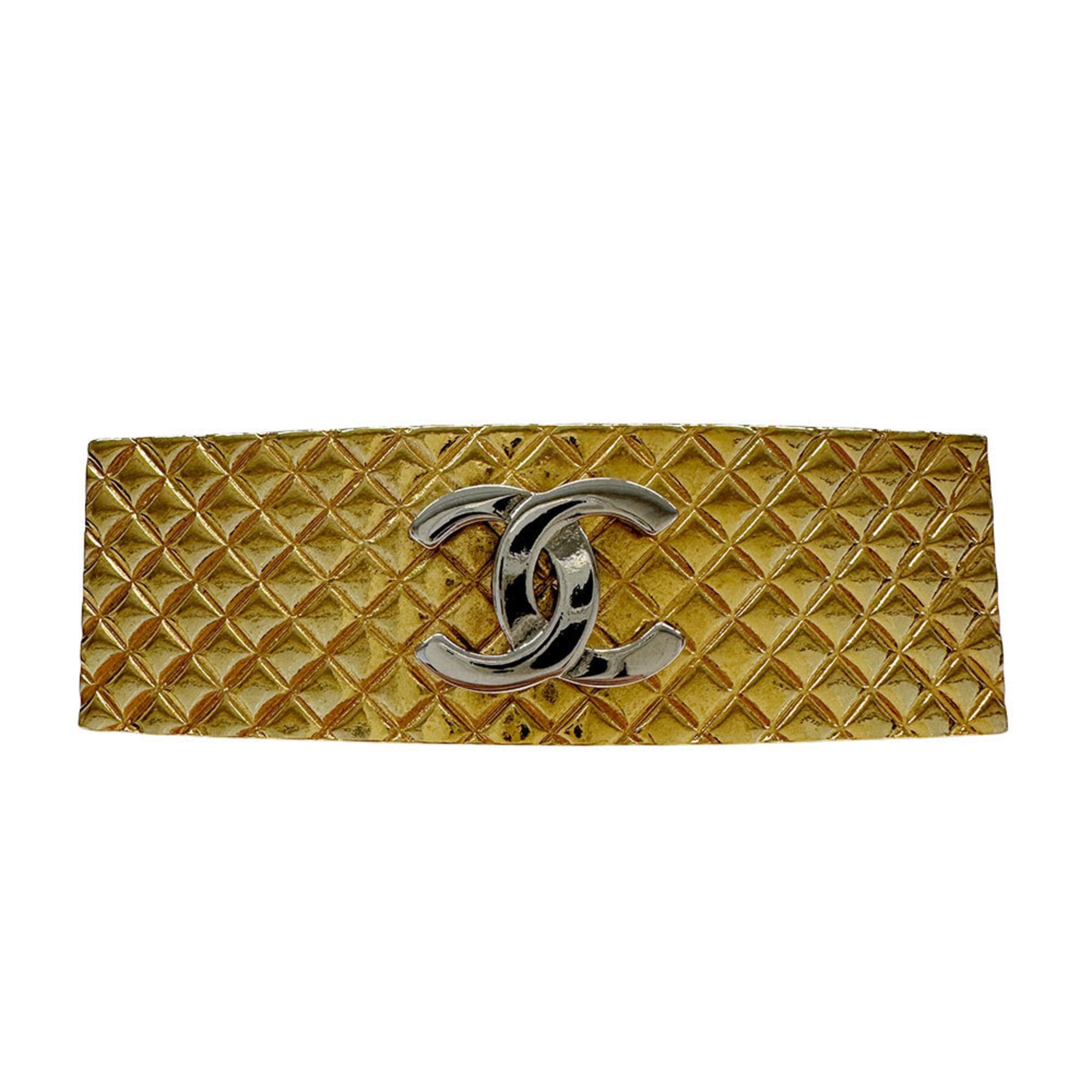 Chanel CHANEL CC Coco Mark Hair Accessories Clips 98P 