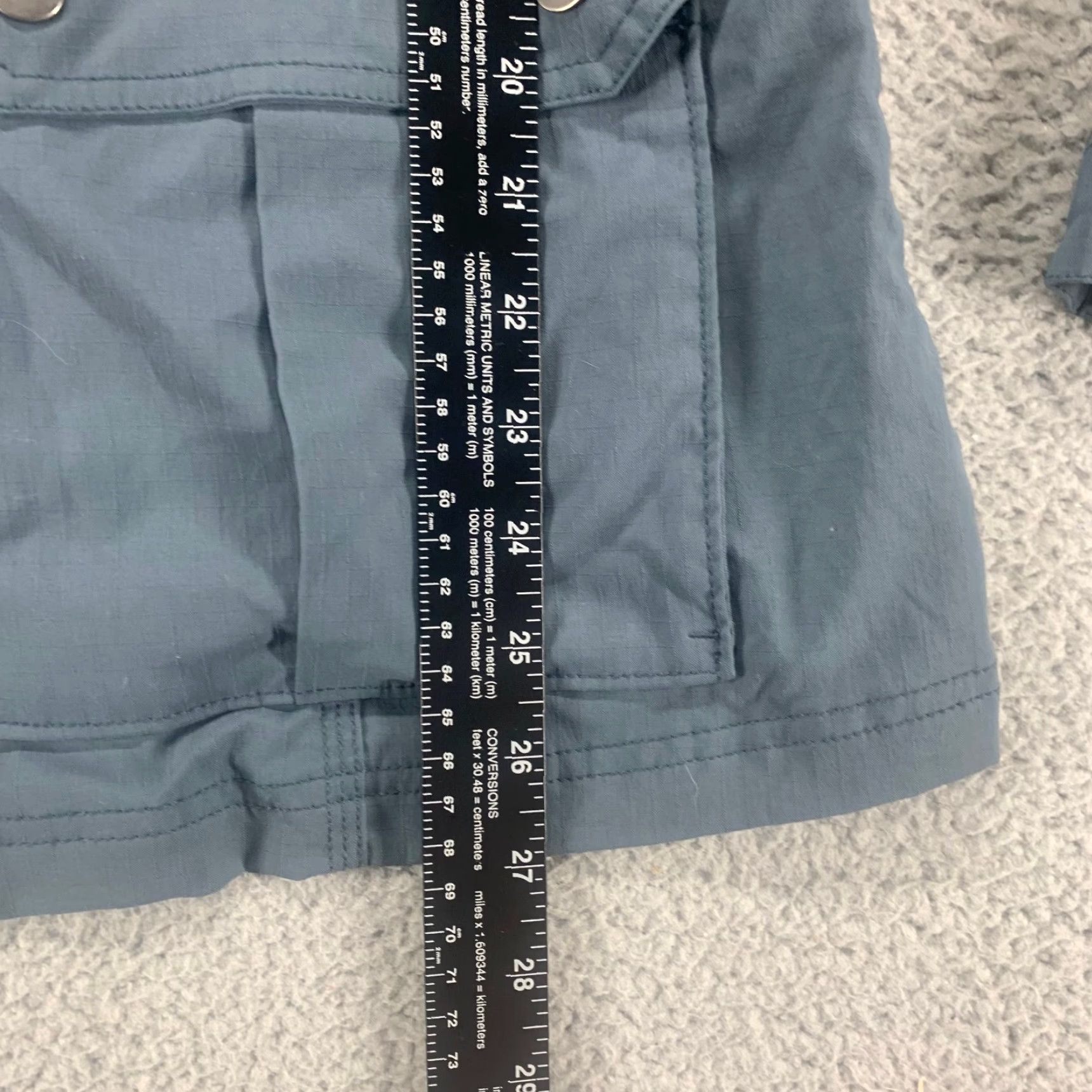 CO Duluth Trading Co Jacket Womens Small Blue Polyester Full Zip Outdoor Pockets Size S / US 4 / IT 40 - 5 Thumbnail