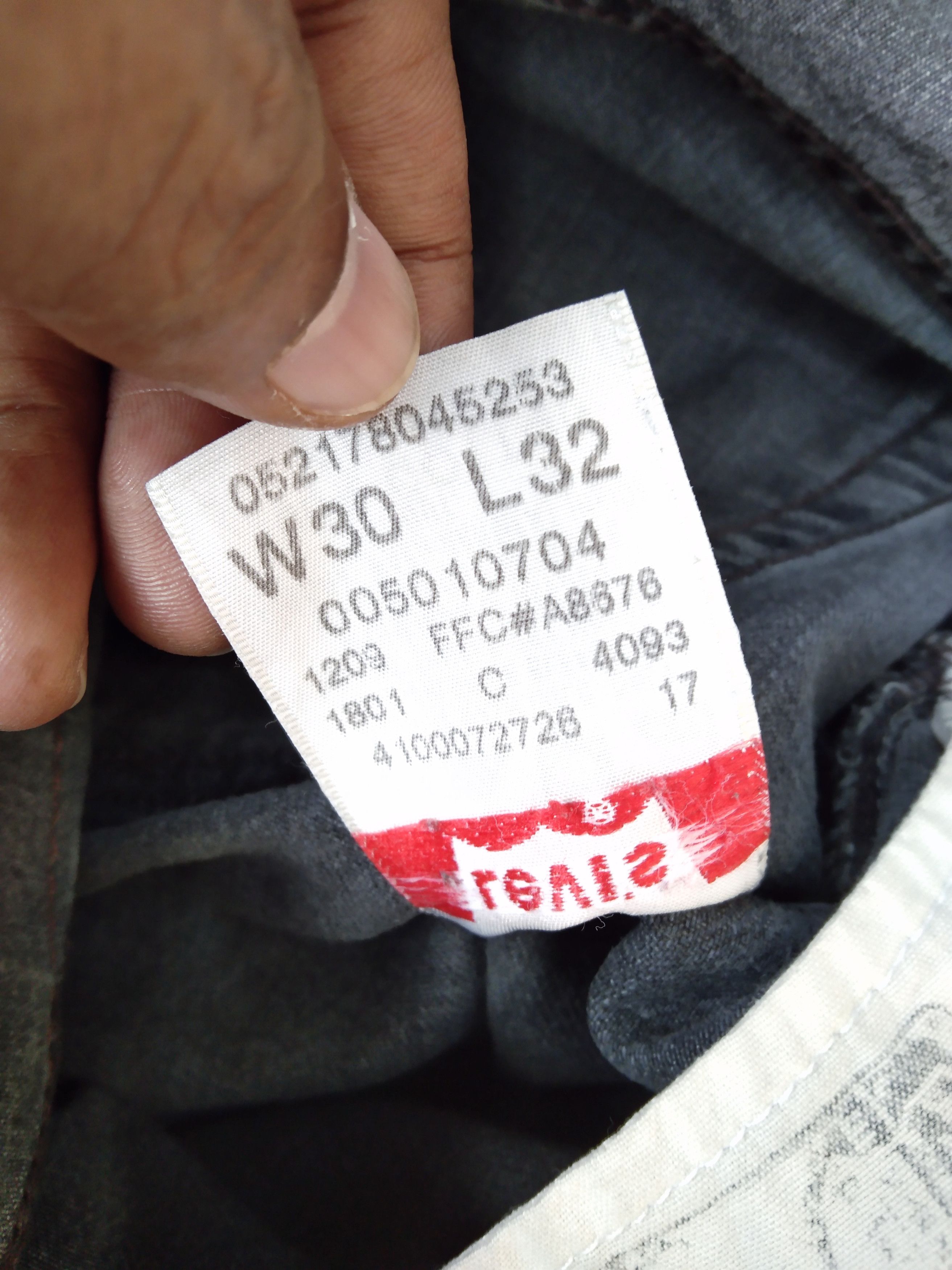 Levi's Vintage Levi's 501 Straight Leg Distressed Jeans 30x32 Size US 30 / EU 46 - 8 Thumbnail